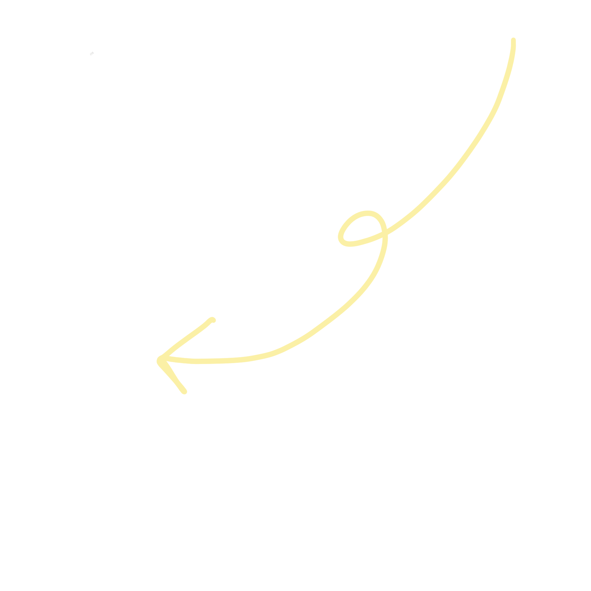 Black background with gold cursive letter 'A' and a gold arrow pointing left, looping around the letter.