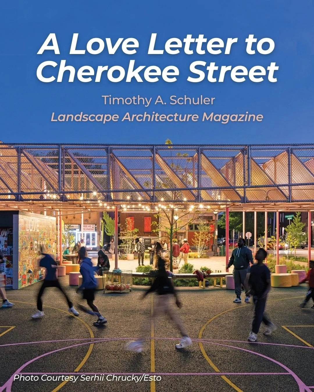 Love Bank Park shows how community vision and strategic reuse of vacant land can create a vibrant public space in St. Louis.

Once two underused lots (including a parcel cleared by the City's Land Reutilization Authority), the corner of Cherokee Stre