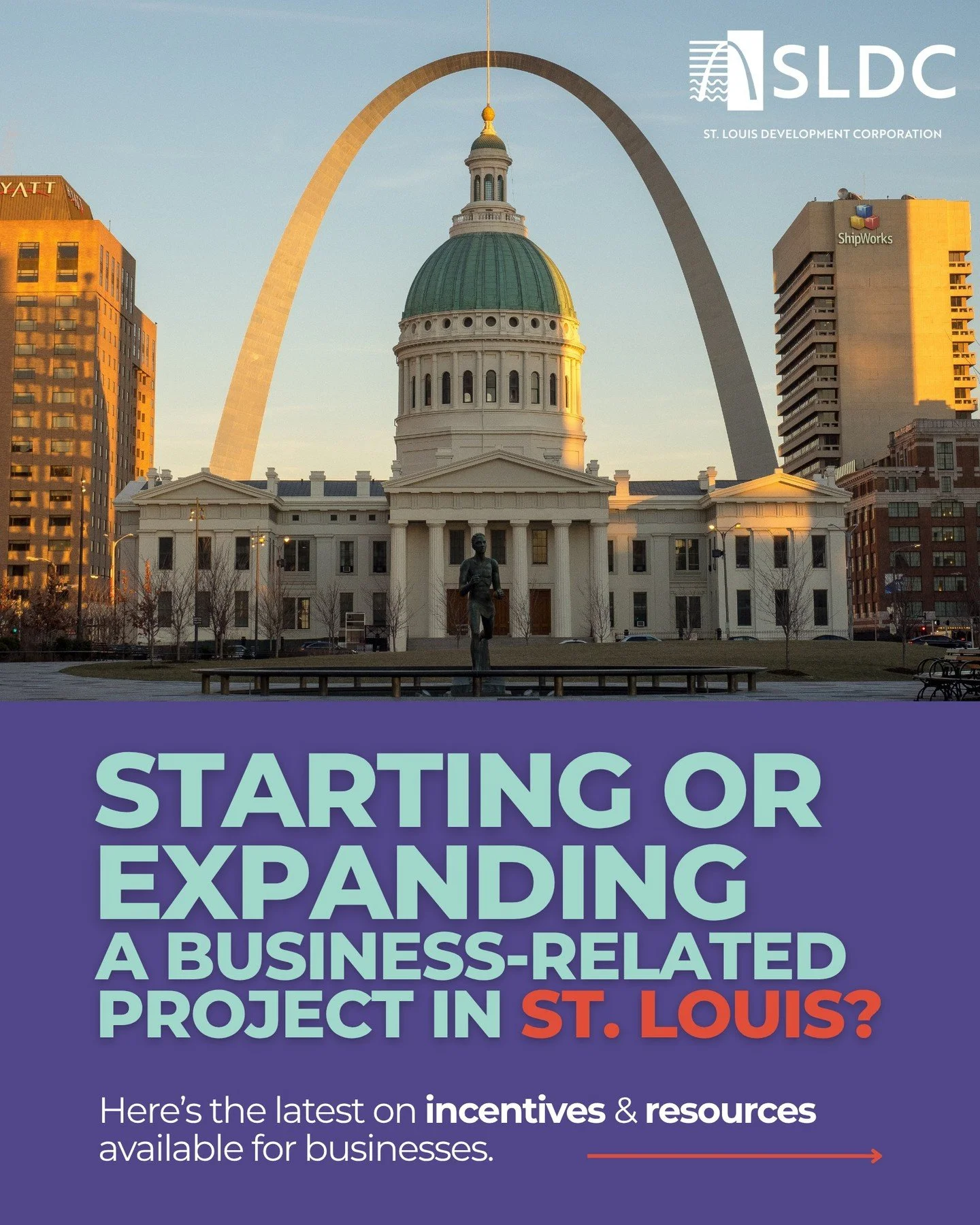 Need help starting or expanding a business-related project in St. Louis City? We've got you covered. 

From tax abatement to development incentives, SLDC is here to help navigate resources that make it easier to invest, grow and succeed in St. Louis.