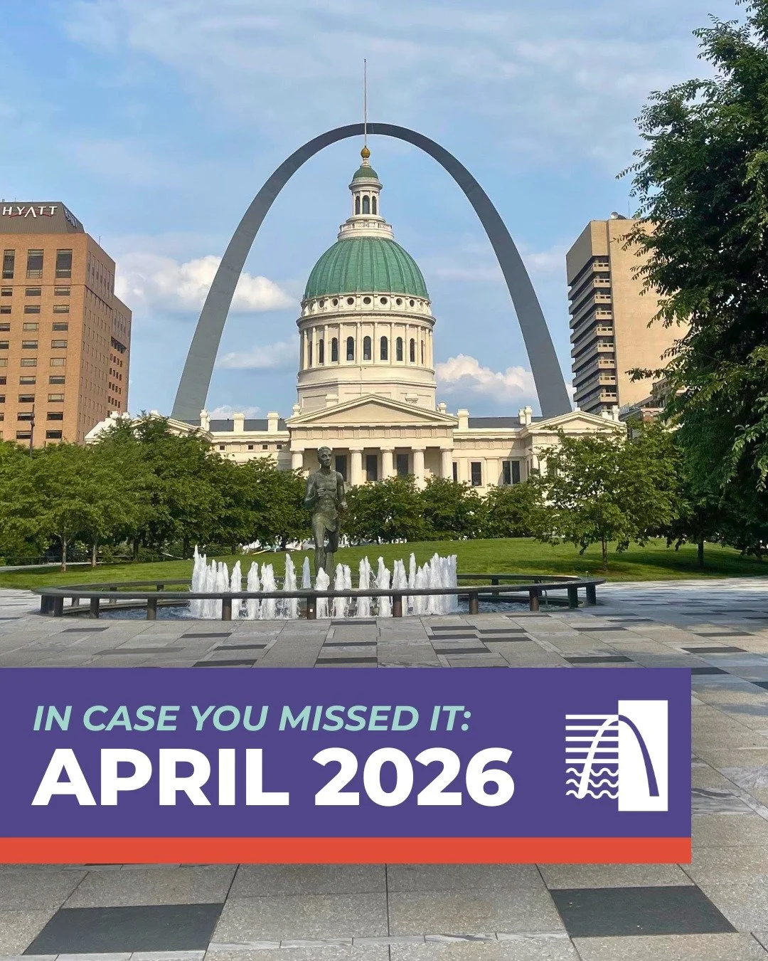 April across St. Louis, at a glance! 💙

Stay in the loop&mdash;sign up for SLDC's monthly newsletter for updates on projects, partnerships and progress. #LinkInBio