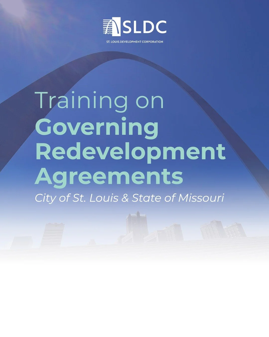 SLDC has released a training video to help educate the public on the requirements and policies governing redevelopment agreements at both the state and city levels. Topics include tax increment financing (TIF), development proposal procedures and mor