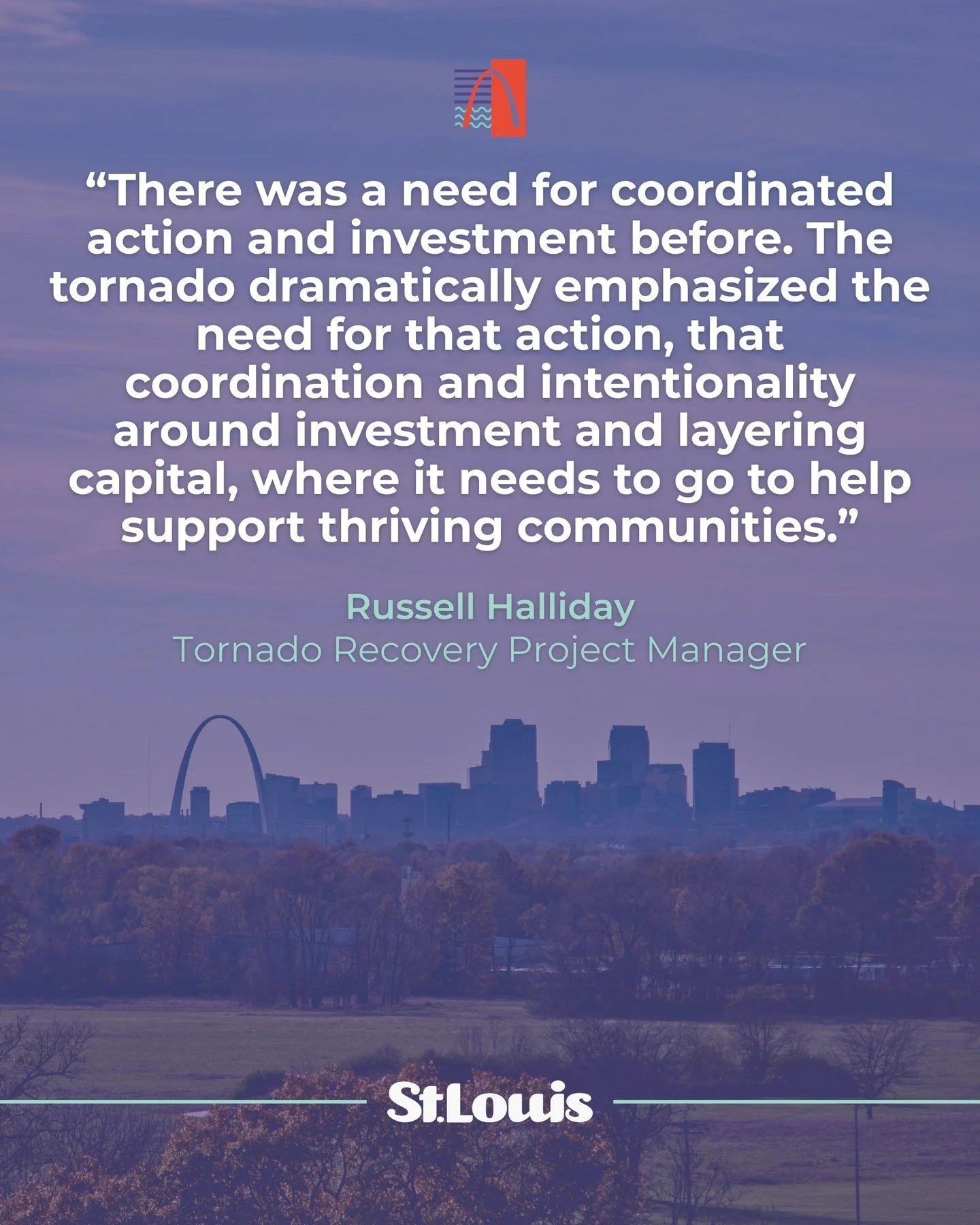 A year after the May 2025 tornado, SLDC continues working with City and community partners to support coordinated, long-term economic recovery.

SLDC Tornado Recovery Project Manager Russell Halliday recently spoke with @stlouismag on how that work i