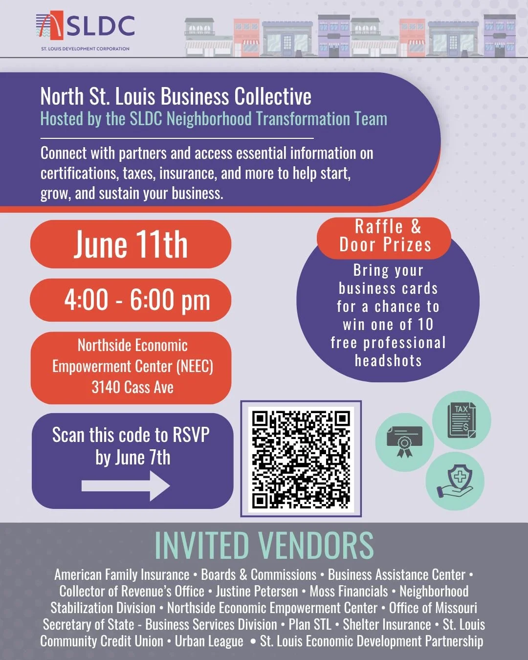 📢➡️ North St. Louis business owners and entrepreneurs: Connect directly with the people who can help your business thrive. 💼

Hosted by SLDC&rsquo;s Neighborhood Transformation Team, the North St. Louis Business Collective brings city departments, 