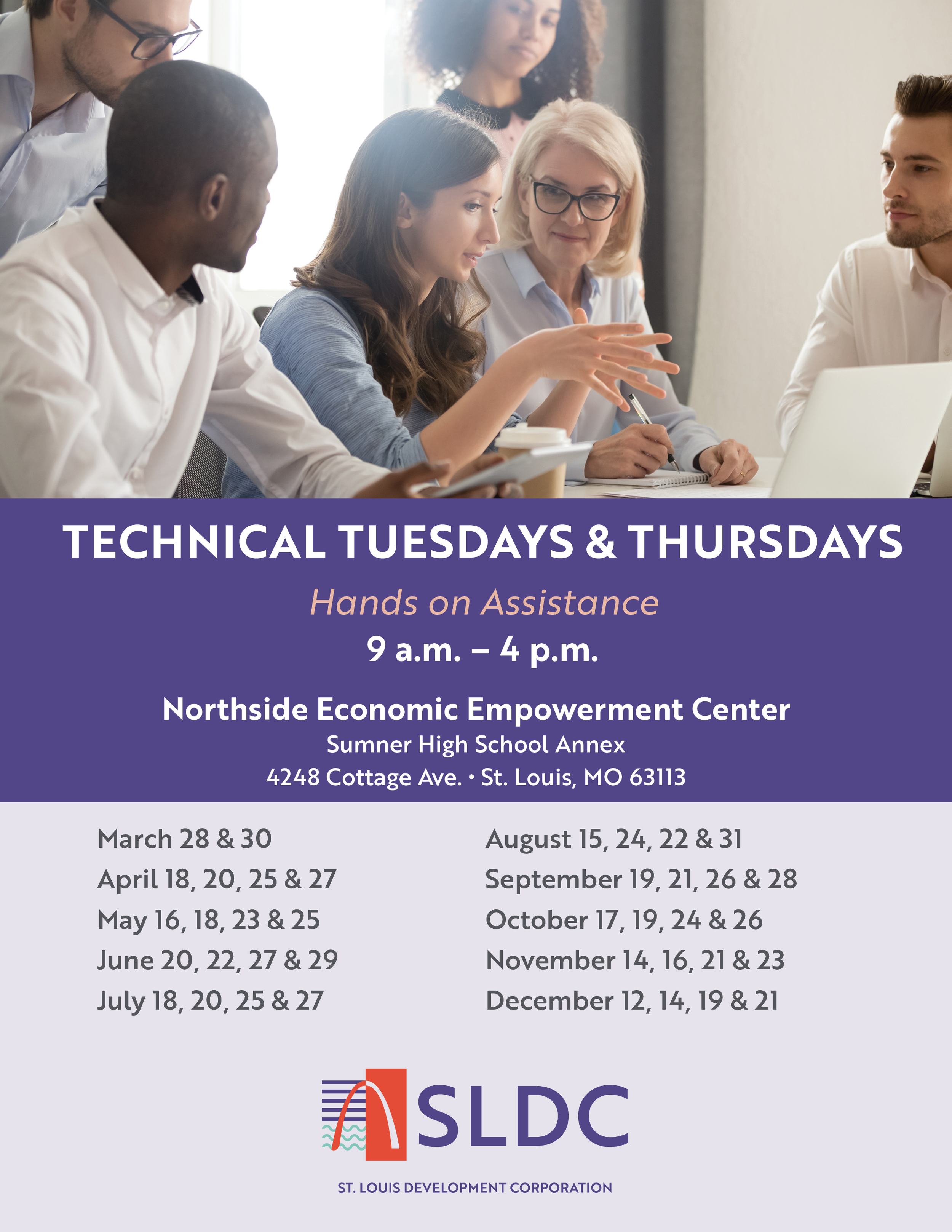Technical Tuesdays & Thursdays — St. Louis Development Corporation (SLDC)