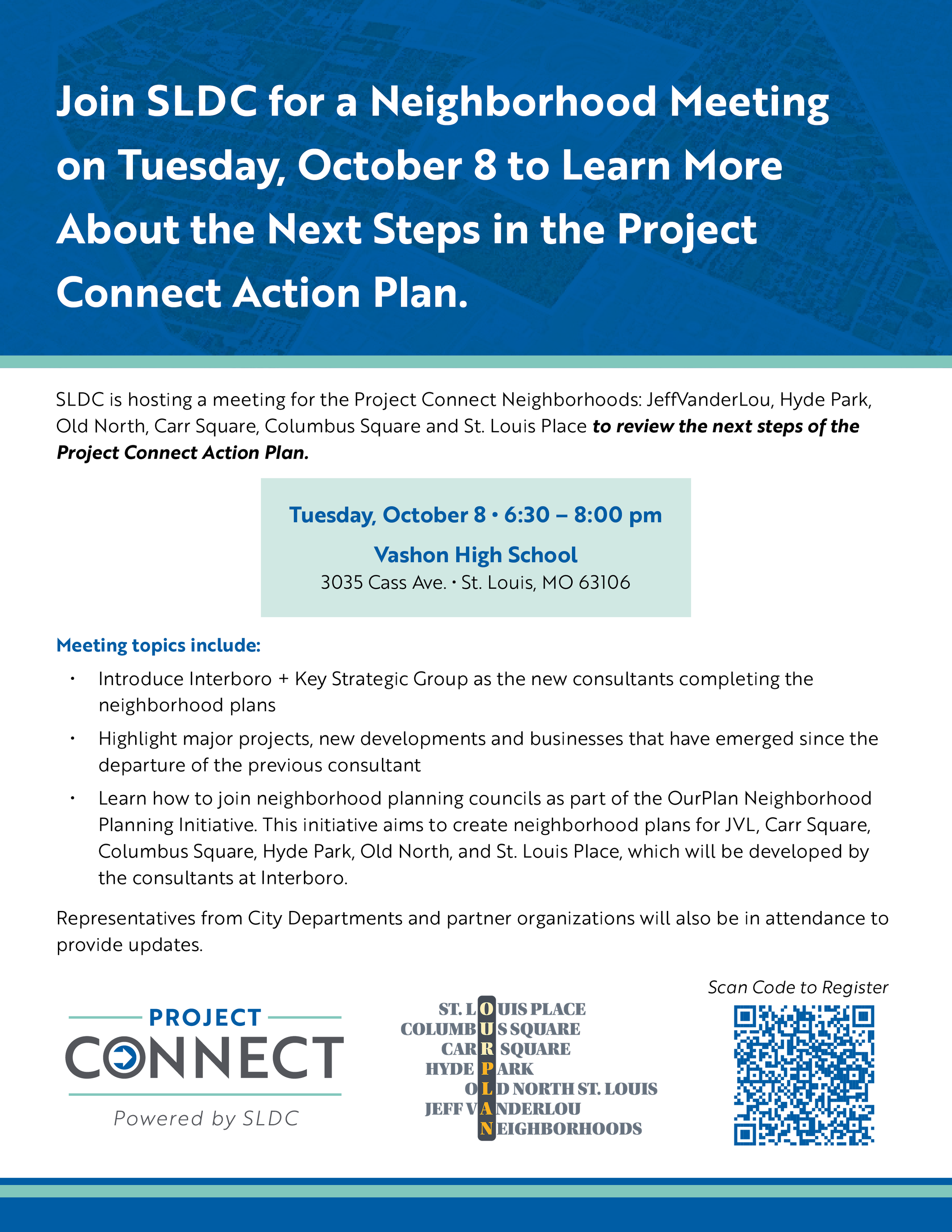 Join SLDC for a Neighborhood Meeting on Tuesday, October 8 to Learn ...