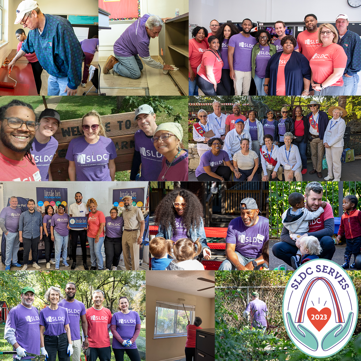 Sldcf SLDC Gives Back to St. Louis Non-Profits During Inaugural SLDC Serves ...