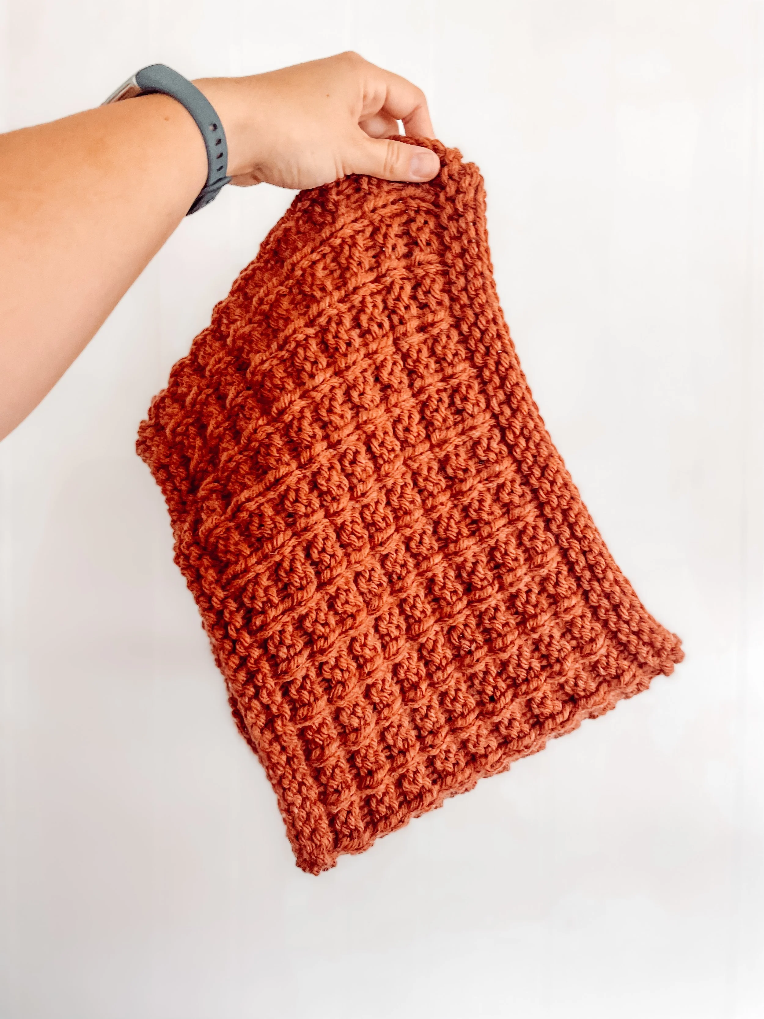 Waffle Rib Cowl in Spicy2.JPG