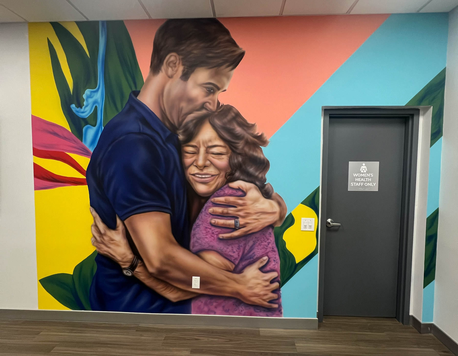 "Embrace of Unity"

Medium:
acrylic paint, airbrush.

Artwork for Sale:
No

Price:
N/A

Year Completed:
2024

Primary Discipline:
Mural

Art in Public Places:
Yes

Location:
West Okland  Park, Lauderdale Lakes

Public Art Program:
Resource Center