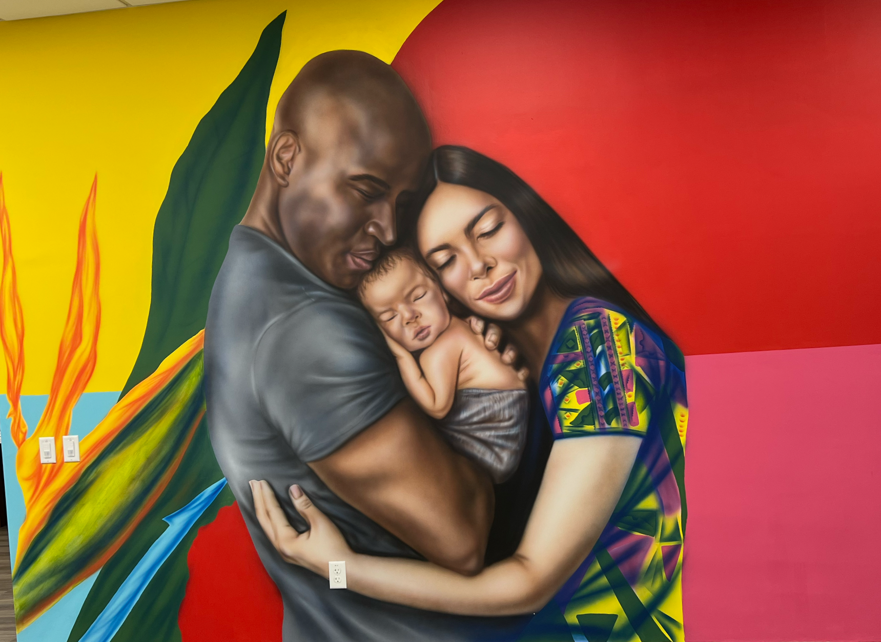 "Embrace of Unity"

Medium:
acrylic paint, airbrush.

Artwork for Sale:
No

Price:
N/A

Year Completed:
2024

Primary Discipline:
Mural

Art in Public Places:
Yes

Location:
West Okland  Park, Lauderdale Lakes

Public Art Program:
Resource Center