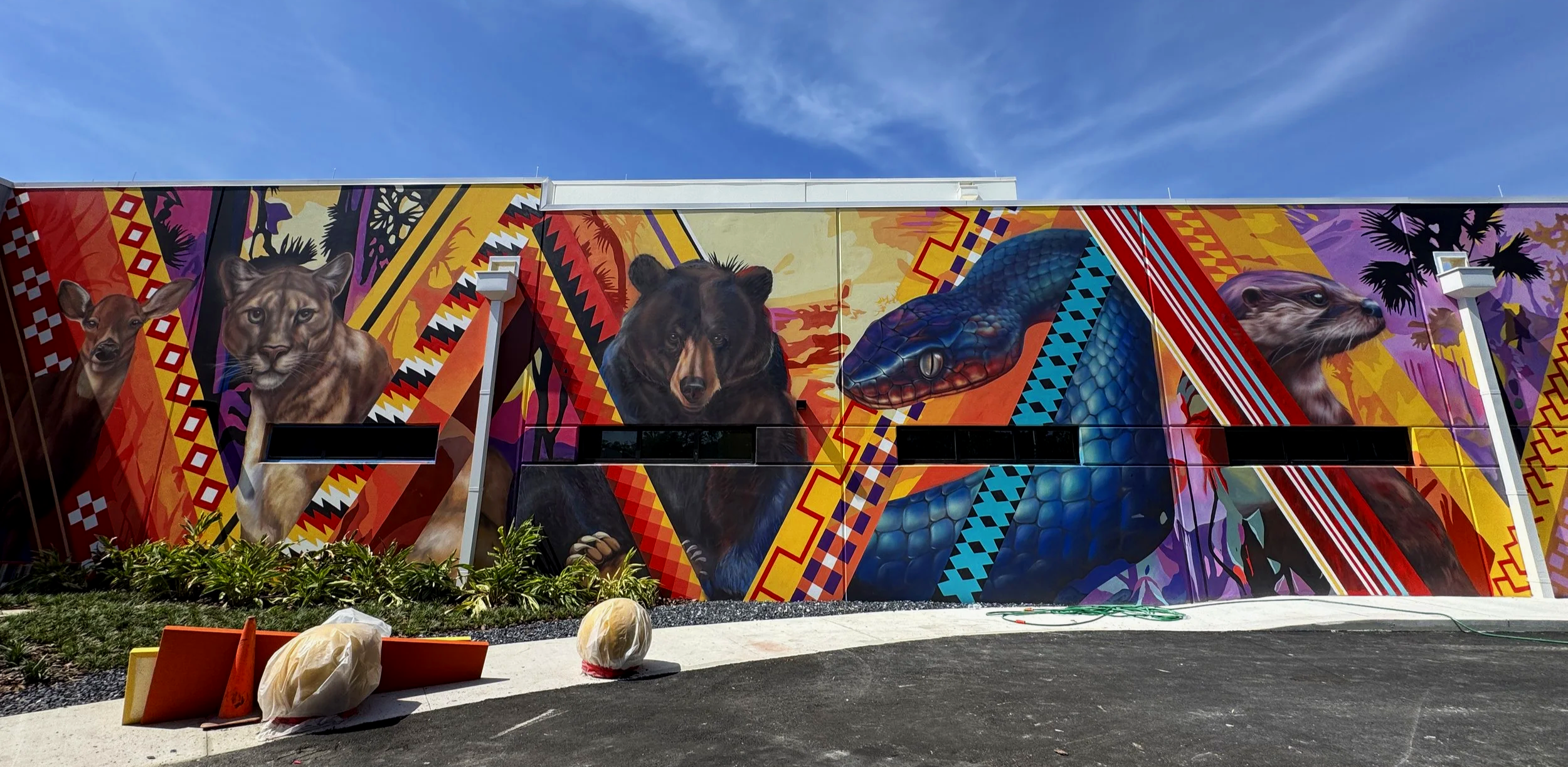 Public Art Mural for the Seminole Tribe of Florida