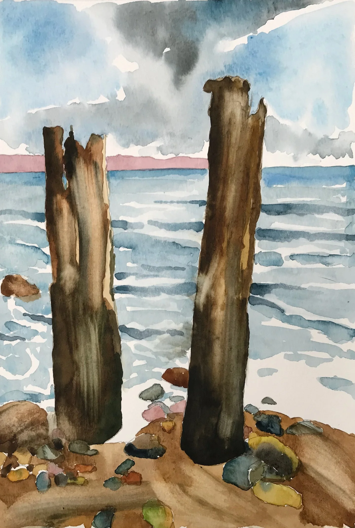 Roberts Creek Meets the Strait, studio