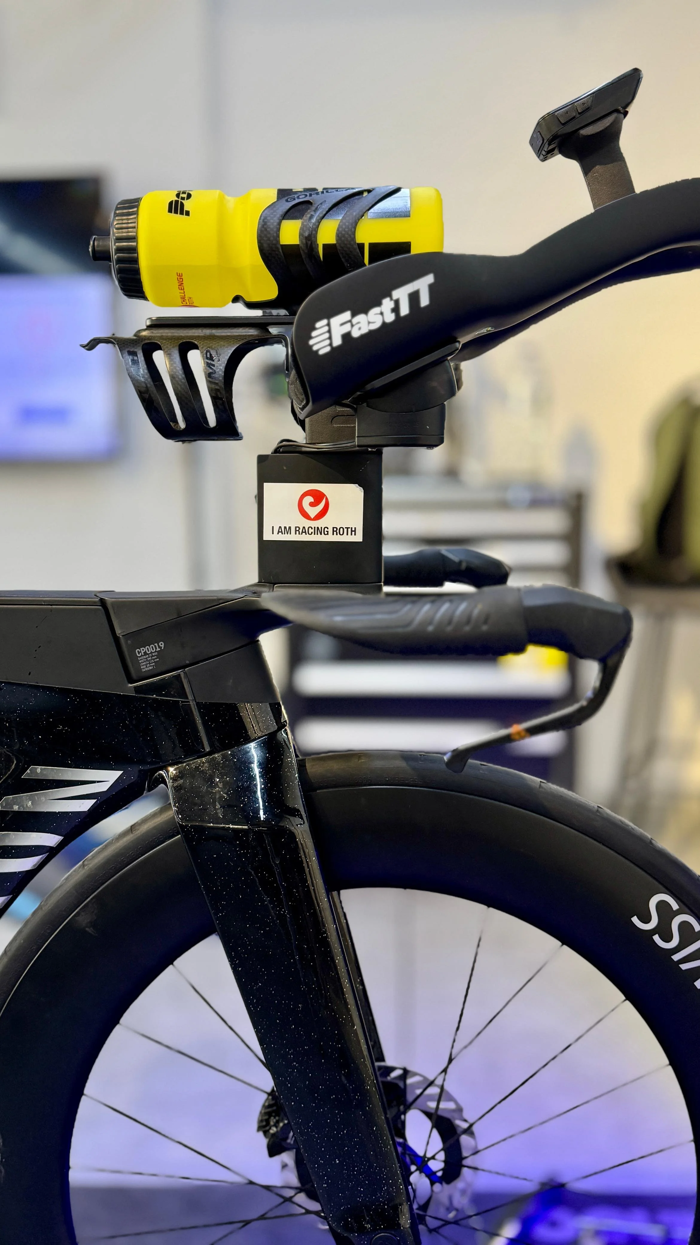 Canyon Speedmax Fast TT with double bottle BTA setup