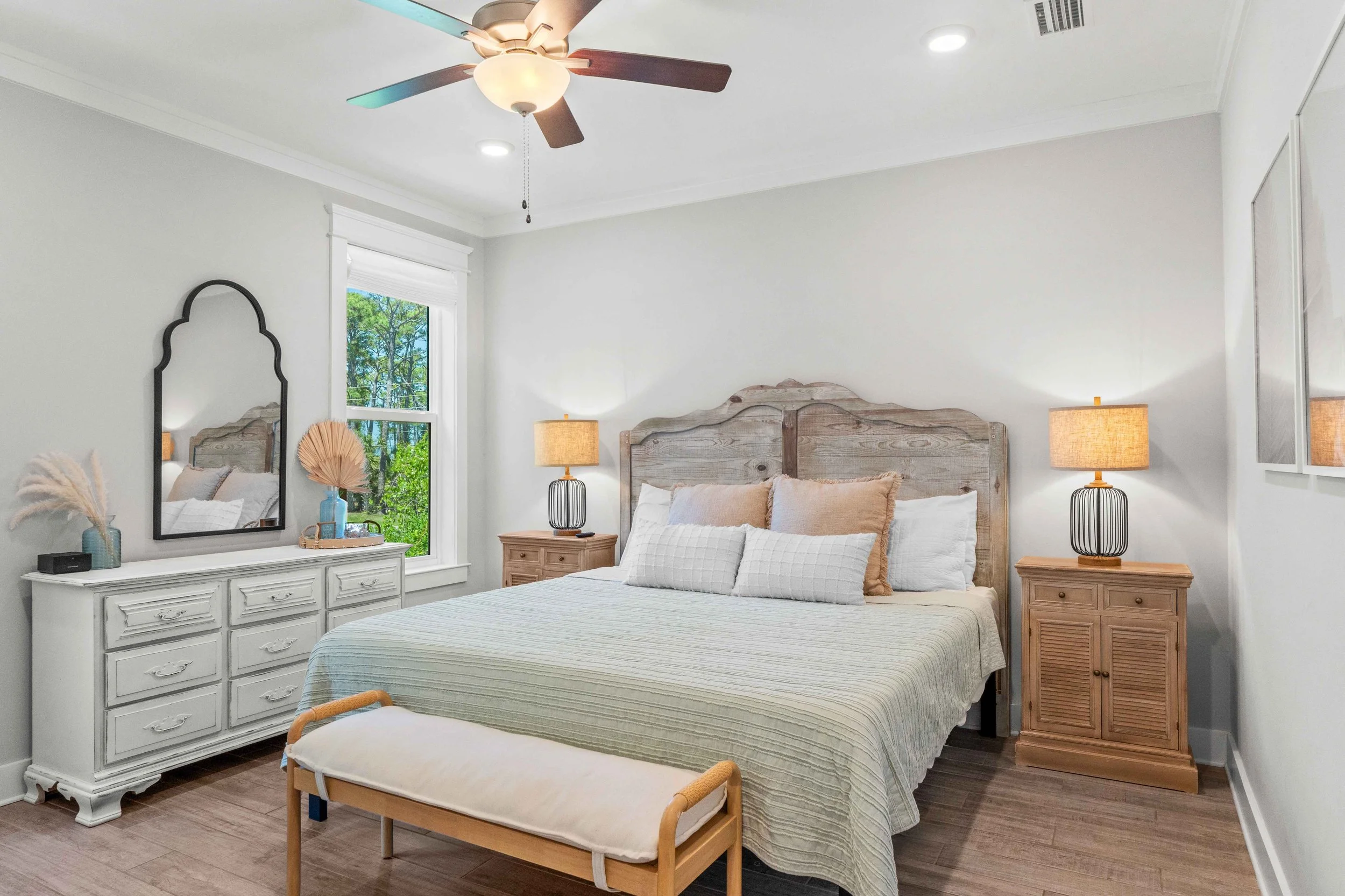 Photo of a bedroom in a Cape San Blas, Florida Rental Property 