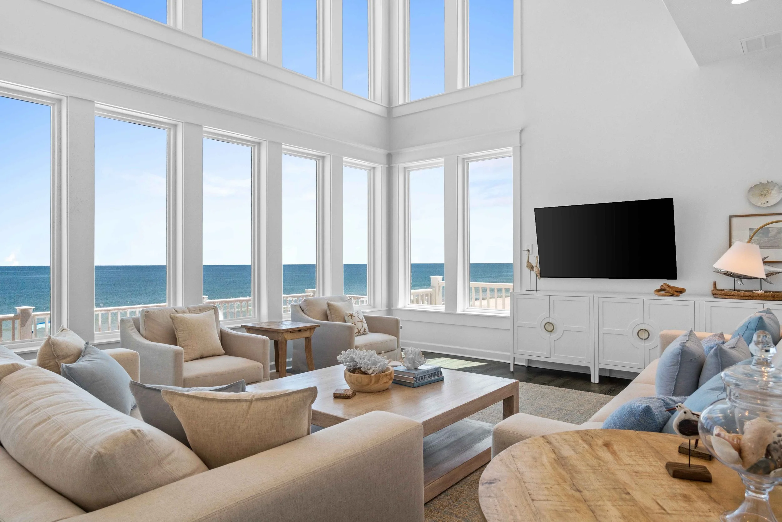 Photography of a high-end vacation rental in St. George Island, Florida 