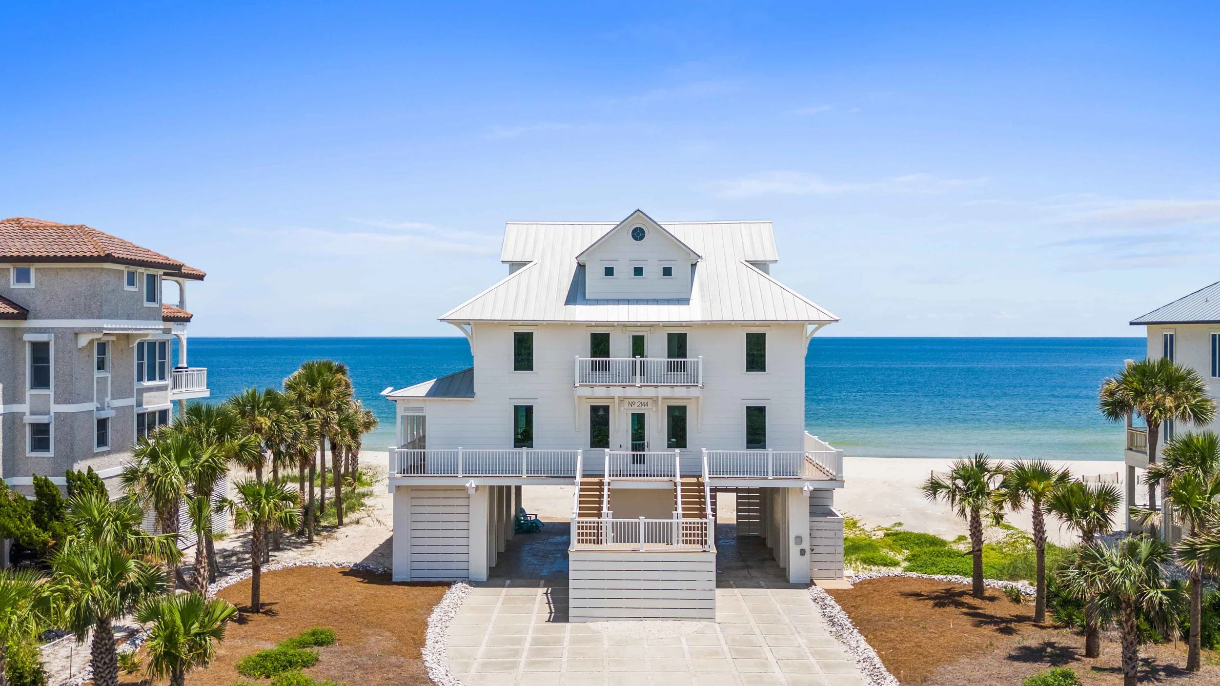High end vacation rental exterior photo in St. George Island Florida 