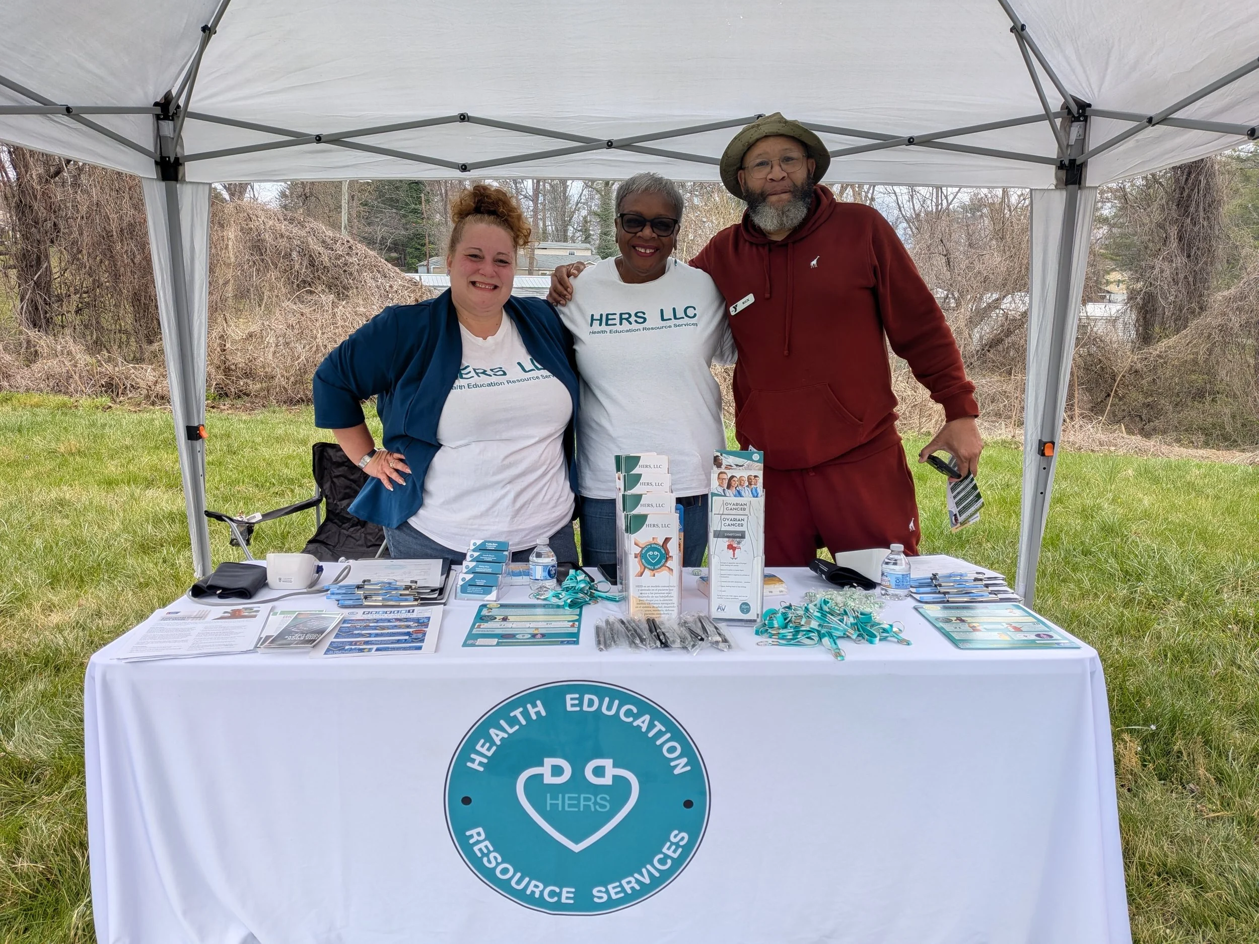 HERS Team at community event in Asheville 2026