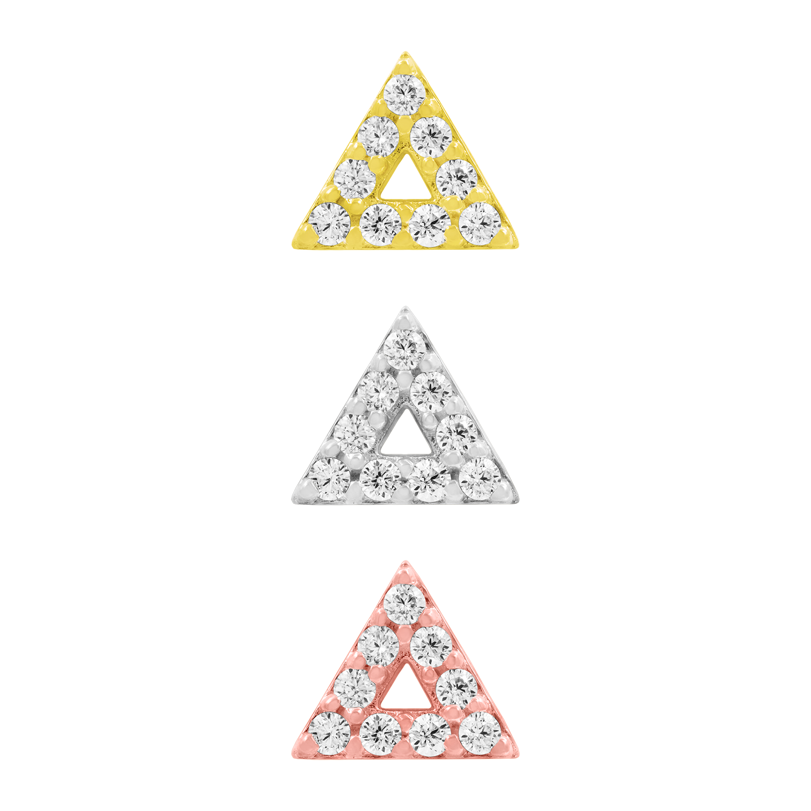 Gold Triangle With 9 CZ Stones.png