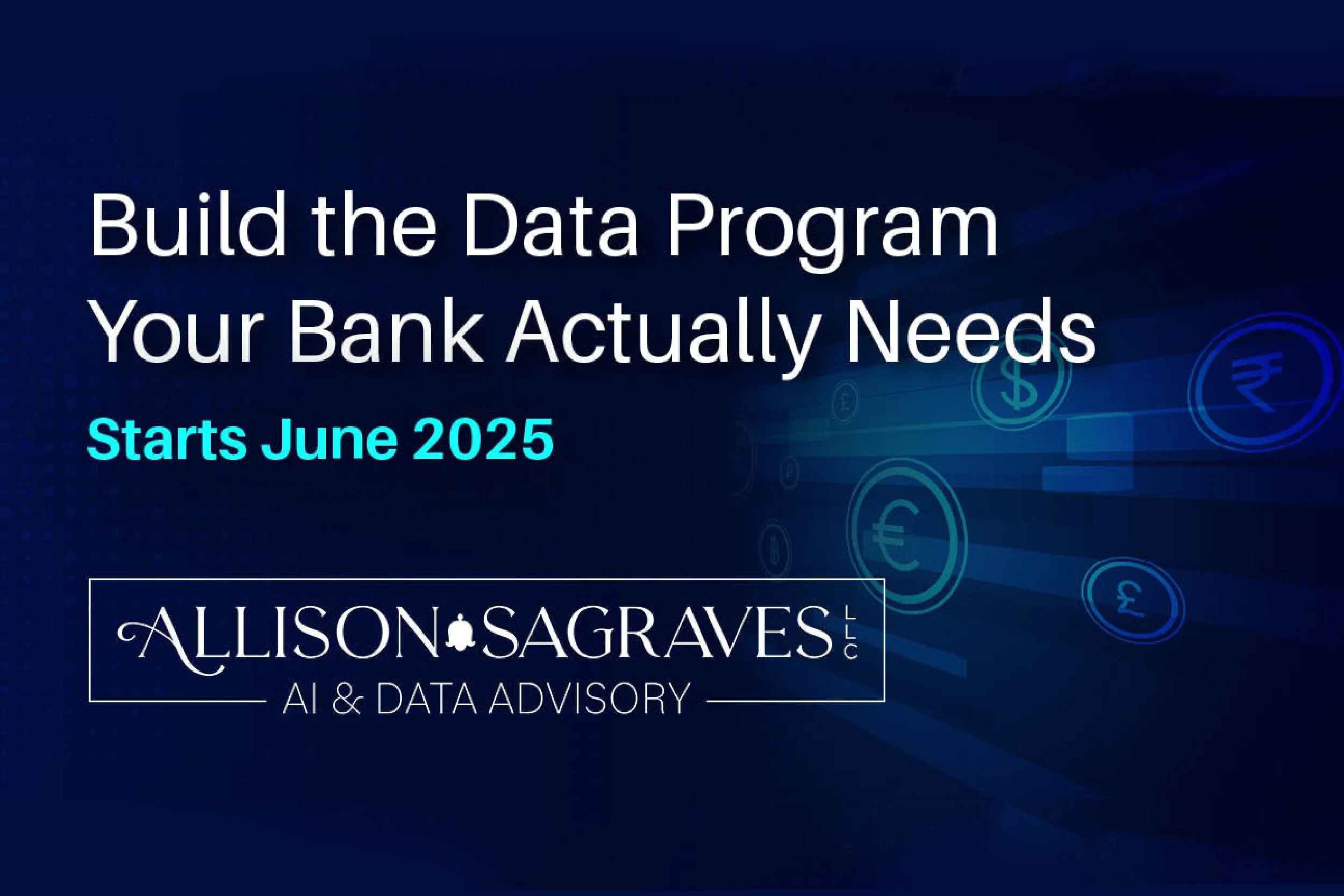 Enroll in Allison’s Banking Data Management Class