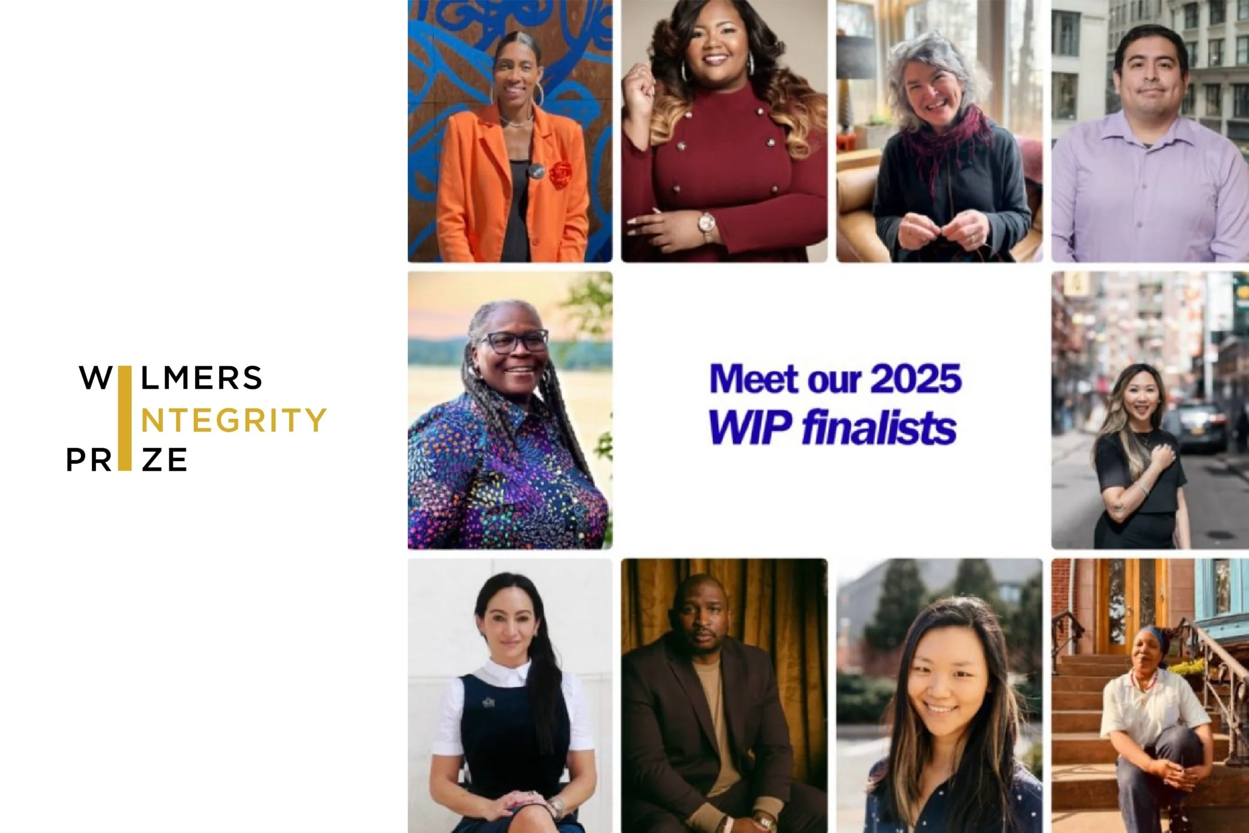 Ten Finalists Named for 2025 Wilmers Integrity Prize 