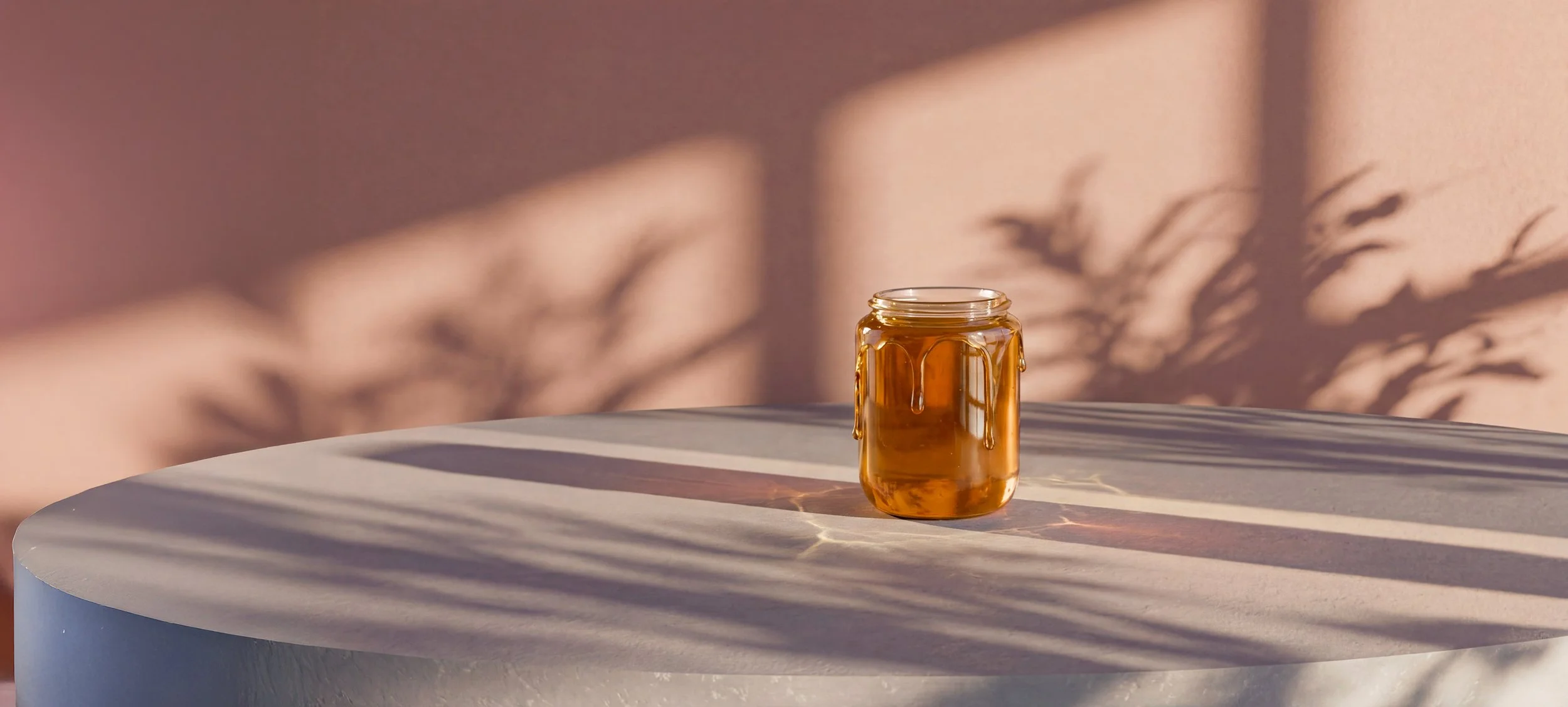 3D Product Concept Render for Grandma K's Raw Honey in Western Canada