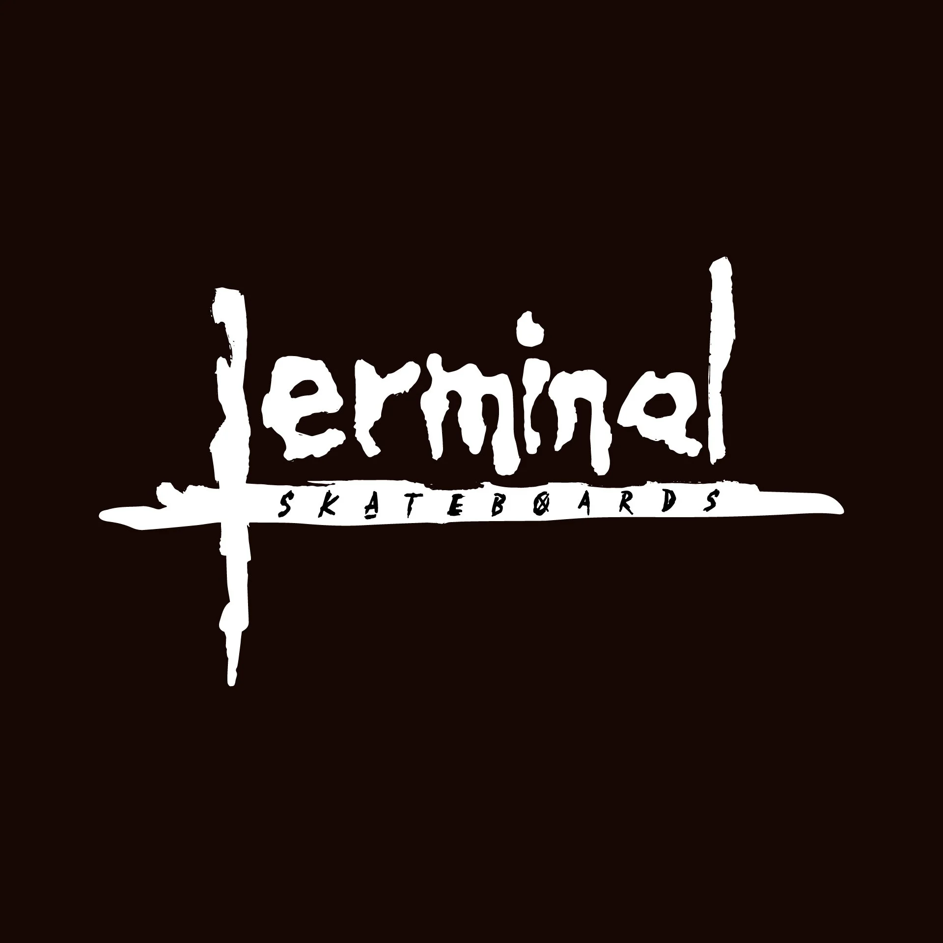 Custom Illustrated logo design for Terminal Skateboards in Collingwood Ontario