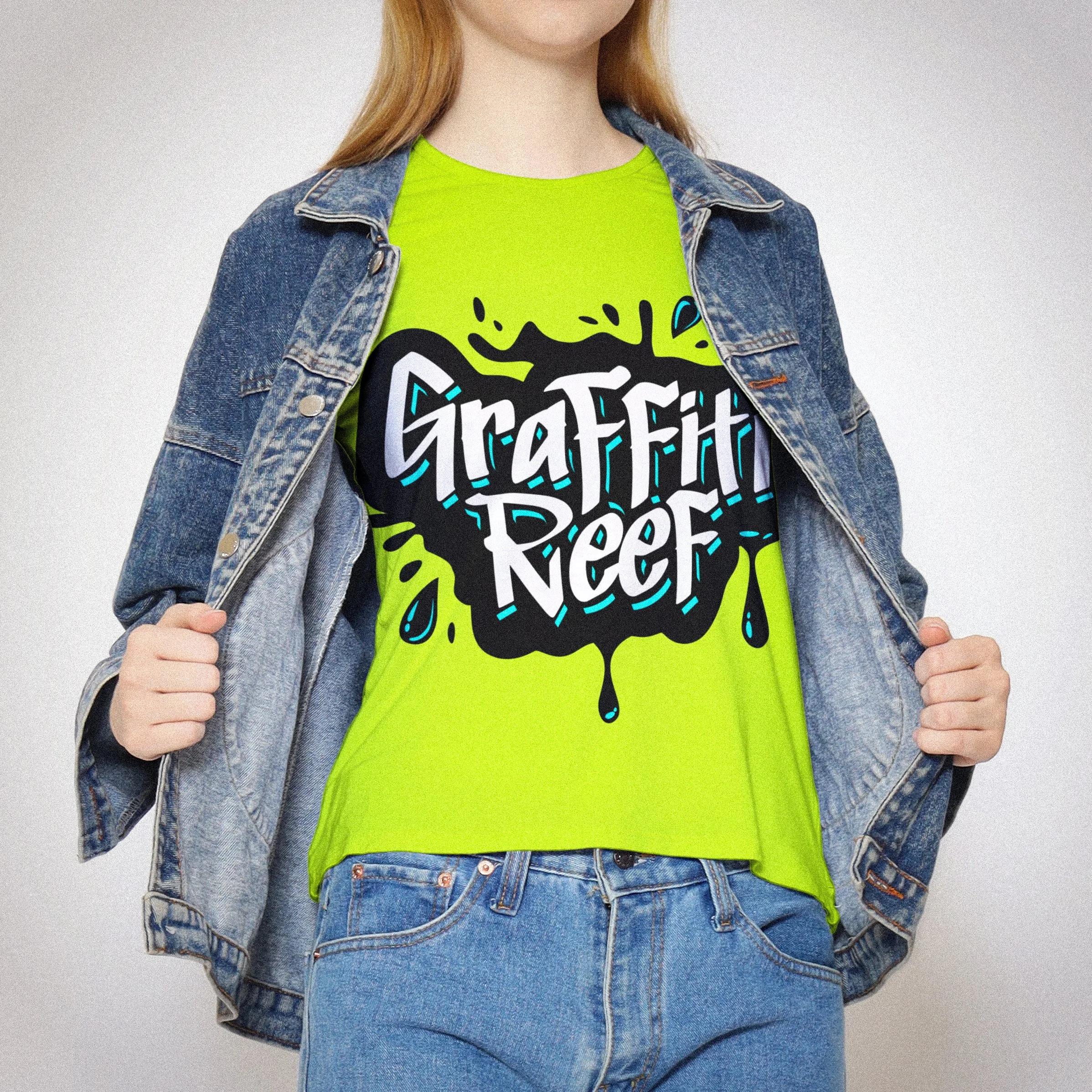 Tshirt Merch Design for Graffiti Reef Exhibit for Ripley's Aquarium of Canada in Downtown Toronto
