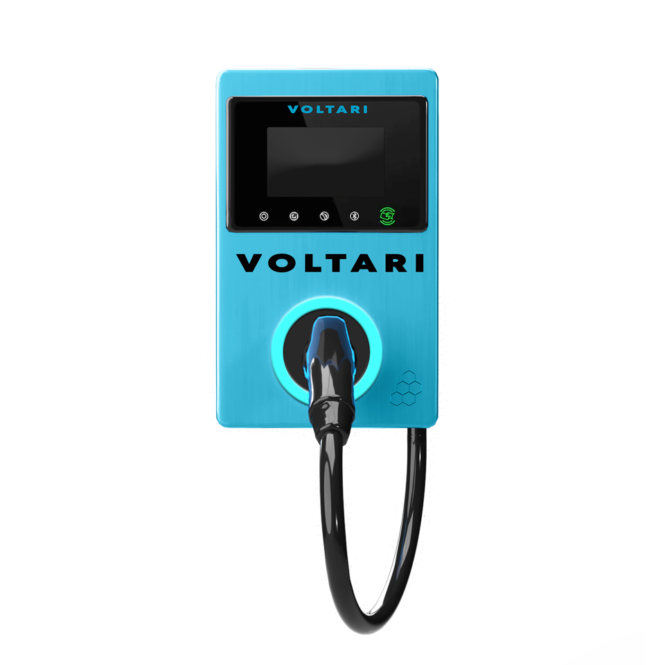 3D Product Render for VOLTARI Marine Electric EV Charger