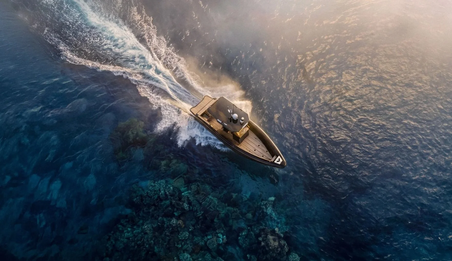 3D Product Render of the VOLTARI Patrol 26 CC RIB