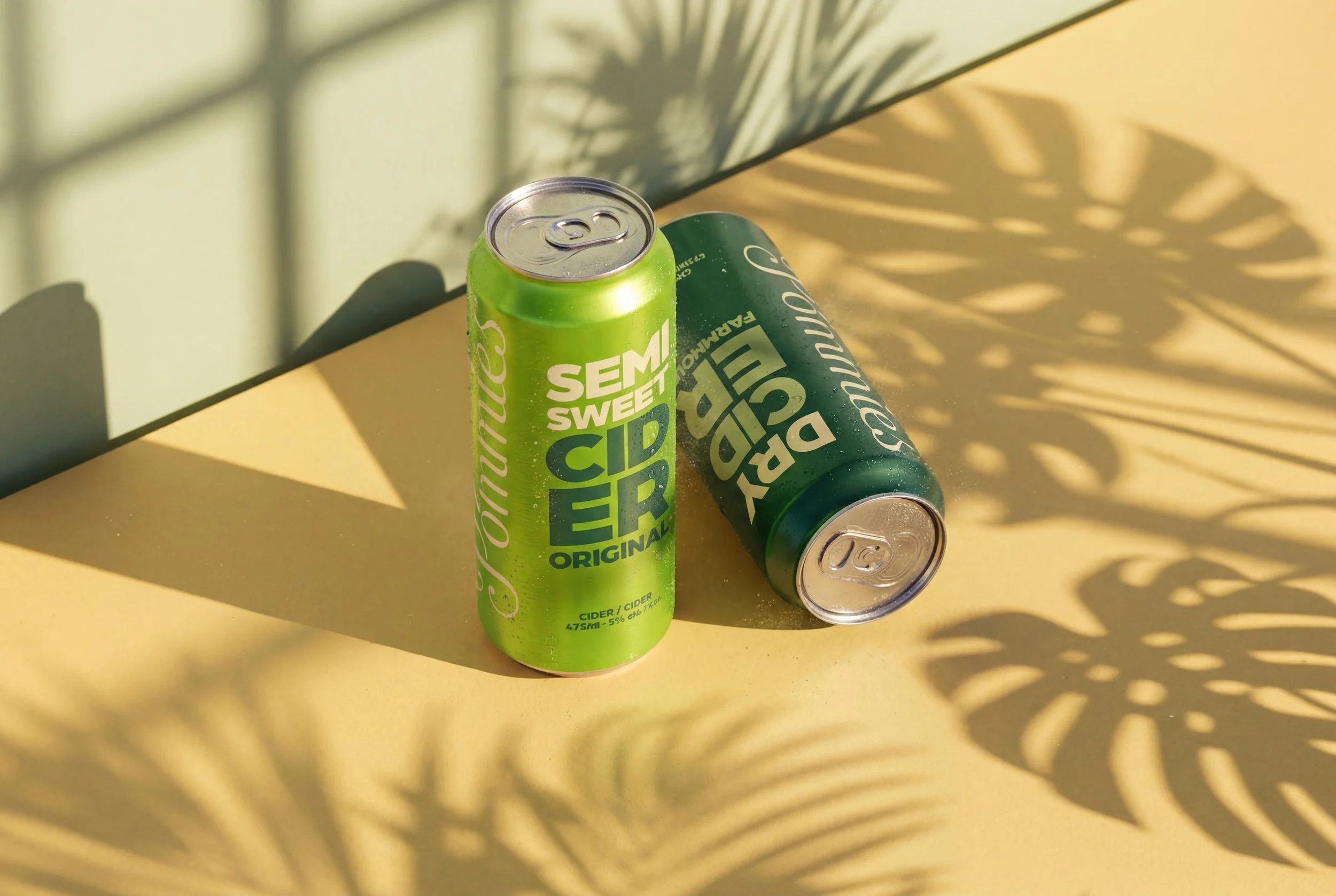 Branding and Packaging Design for Pommies Cider