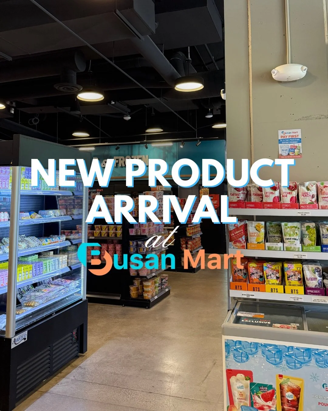 New Products at Busan Mart Culdesac!! Come check them out! 🤩✨
&mdash;&mdash;-
Culdesac Location:
📍2005 E Apache Blvd Suite 101, Tempe, AZ 85281
⏰Everyday 9:00am - 10:30pm

Tempe Location:
📍1310 E Broadway Rd, Unit 101, Tempe, AZ 85282
⏰Everyday 9:
