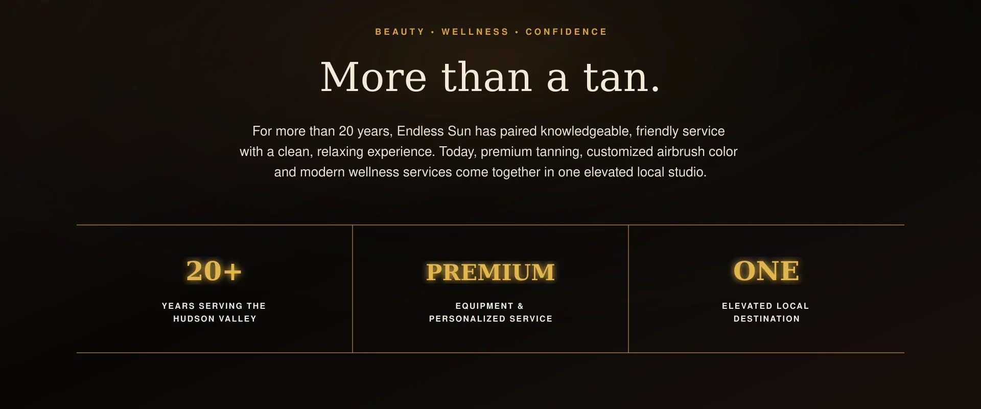 Endless Sun provides personalized tanning, sunless services and red light wellness in a welcoming salon.