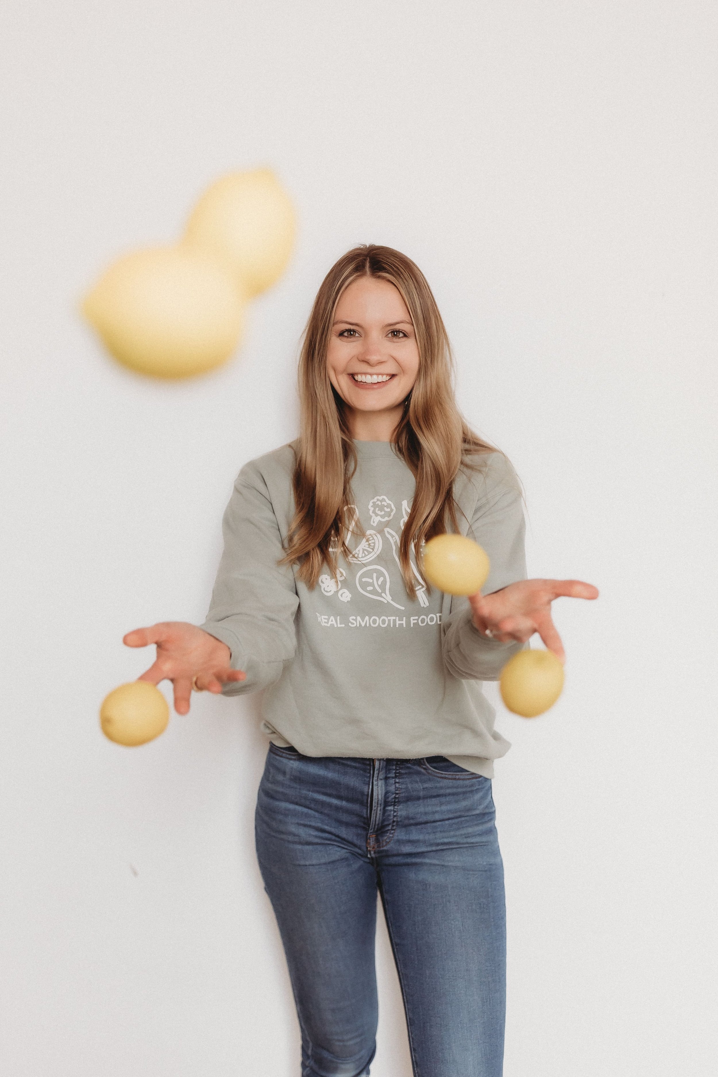  bri throws lemons during her food photography brand shoot 