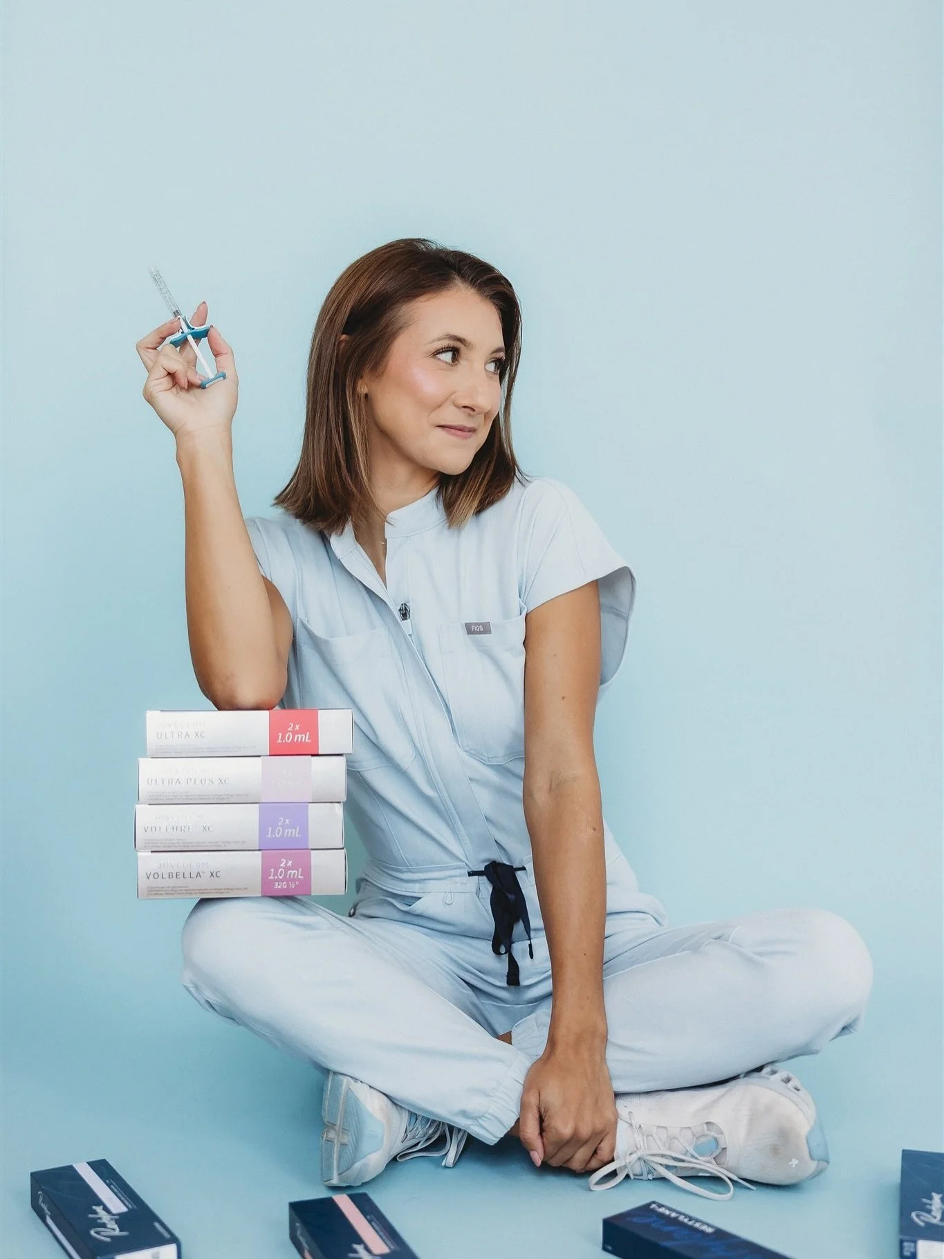 Meet @nurse___madeline 💉

She helps others feel confident in their own skin, and this session was her moment to do the same for her business. As an aesthetic nurse injector at Core Dermatology, she&rsquo;s built her career helping people look and fe