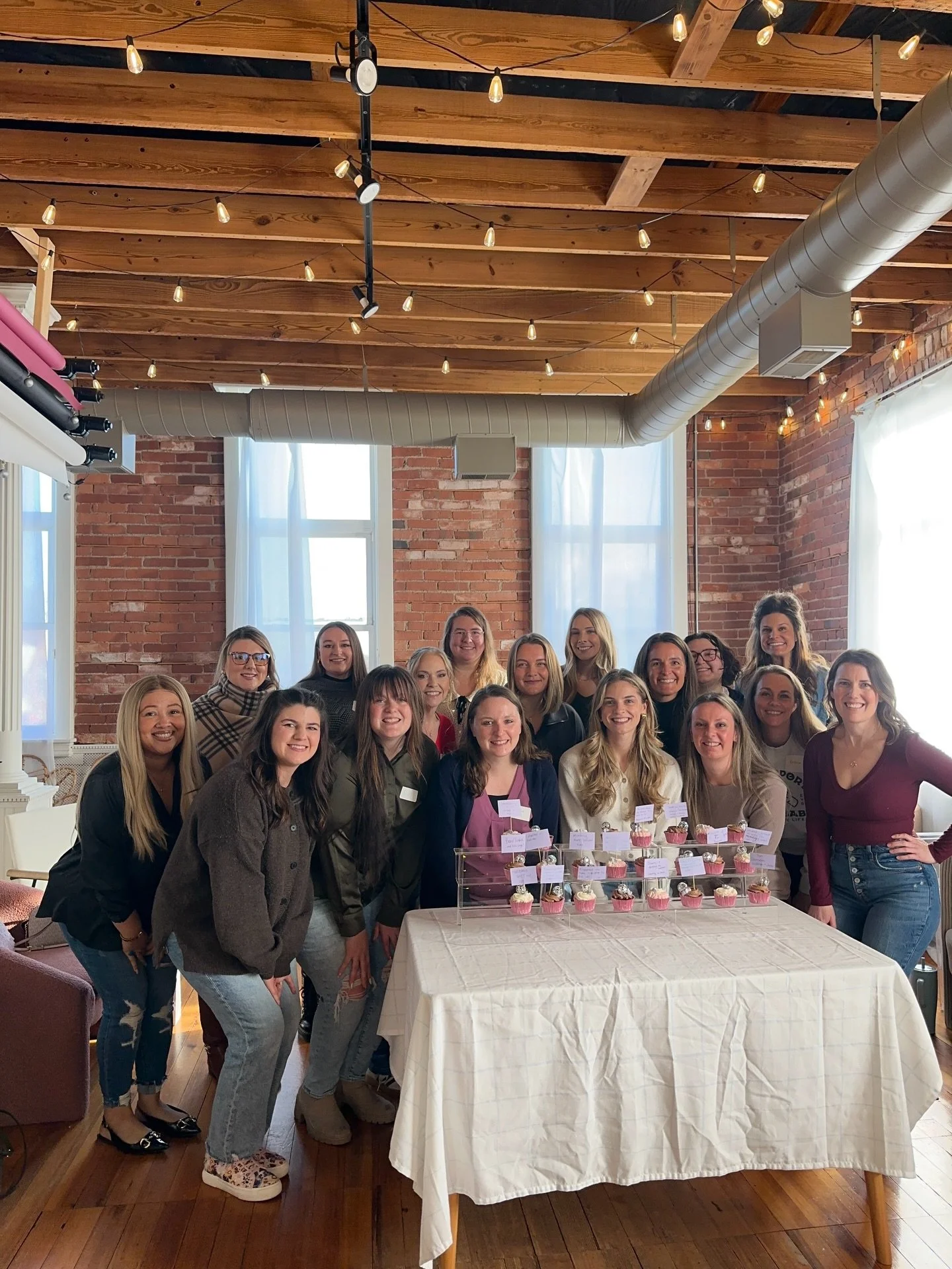 My heart is extra full after our small business Christmas party 💕

We filled the studio with local entrepreneurs to celebrate 2025 together. We had a white elephant exchange with our favs from local businesses, shared our 2025 accomplishments, and p