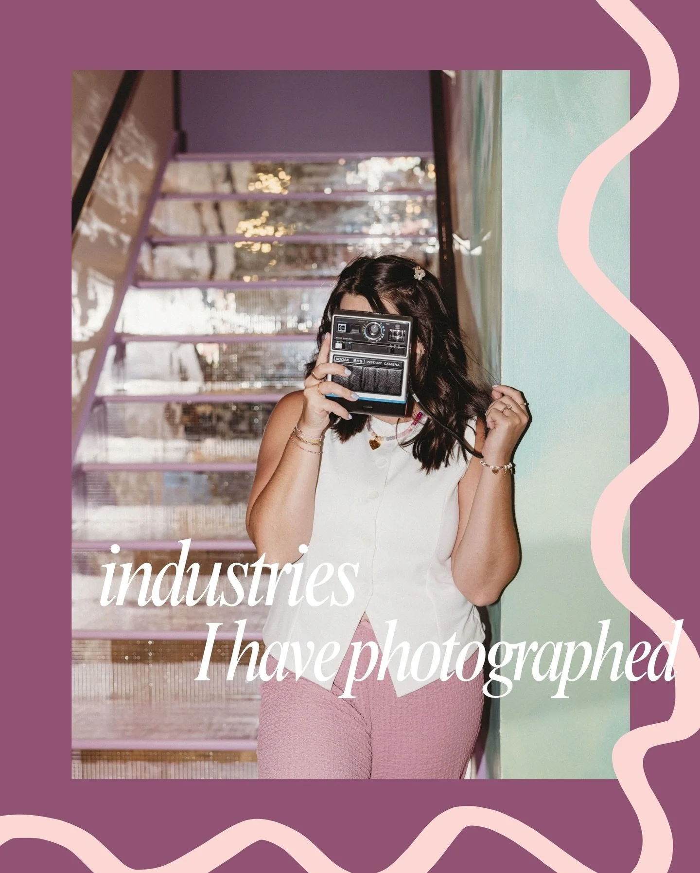 I think it&rsquo;s fair to say that I have the coolest job that allows me to work with a wide variety of businesses ✨🤗 

Each branding session is completely customized to the brand and their vision! Whether that is someone needing a simple headshot 