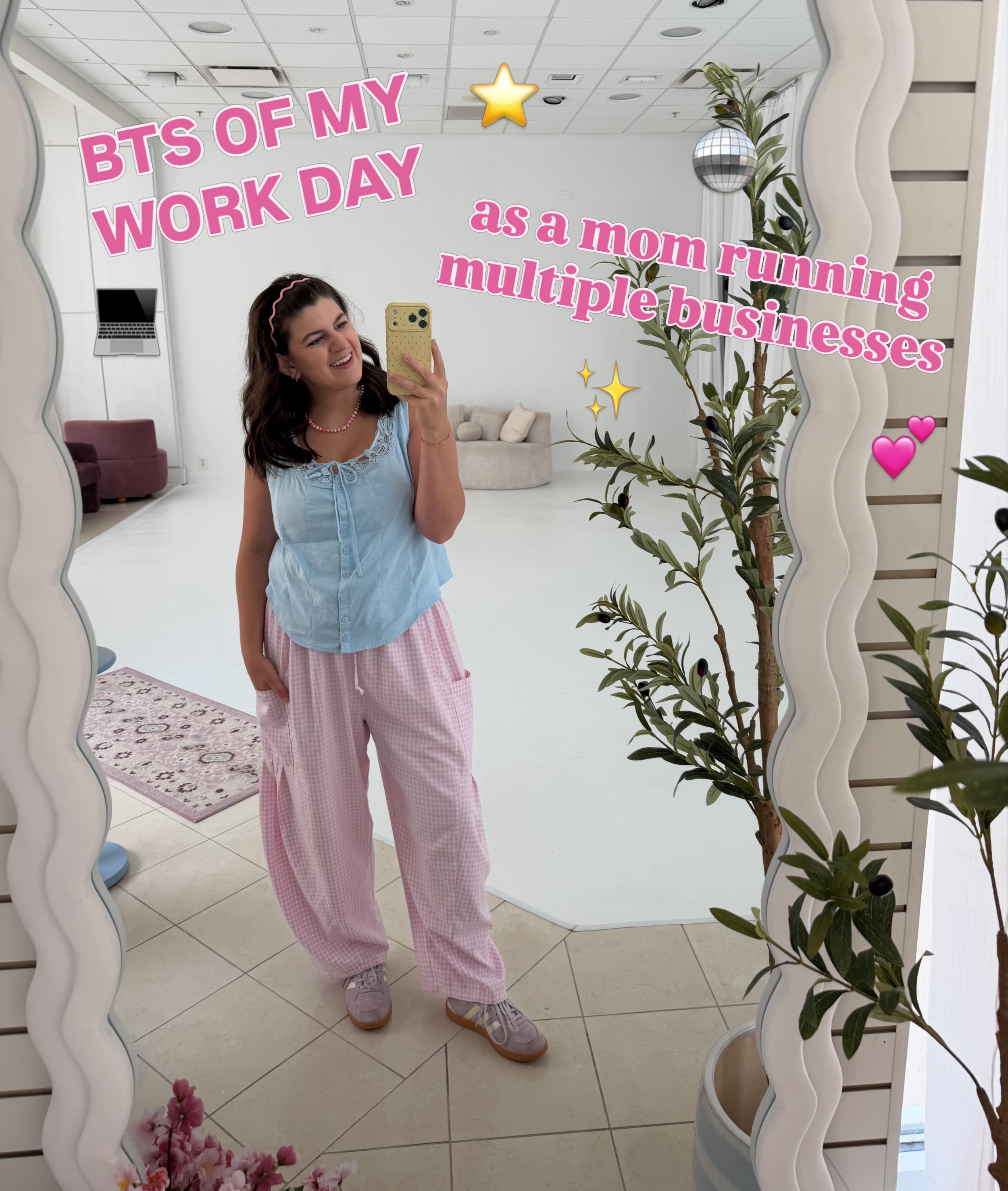 Every day is sooo different for me. But here&rsquo;s a glimpse into my work day as a mom who runs multiple businesses. It was a hot one 🥵 But still productive! 

You never know what hills you gotta climb as a business owner and today was the air con