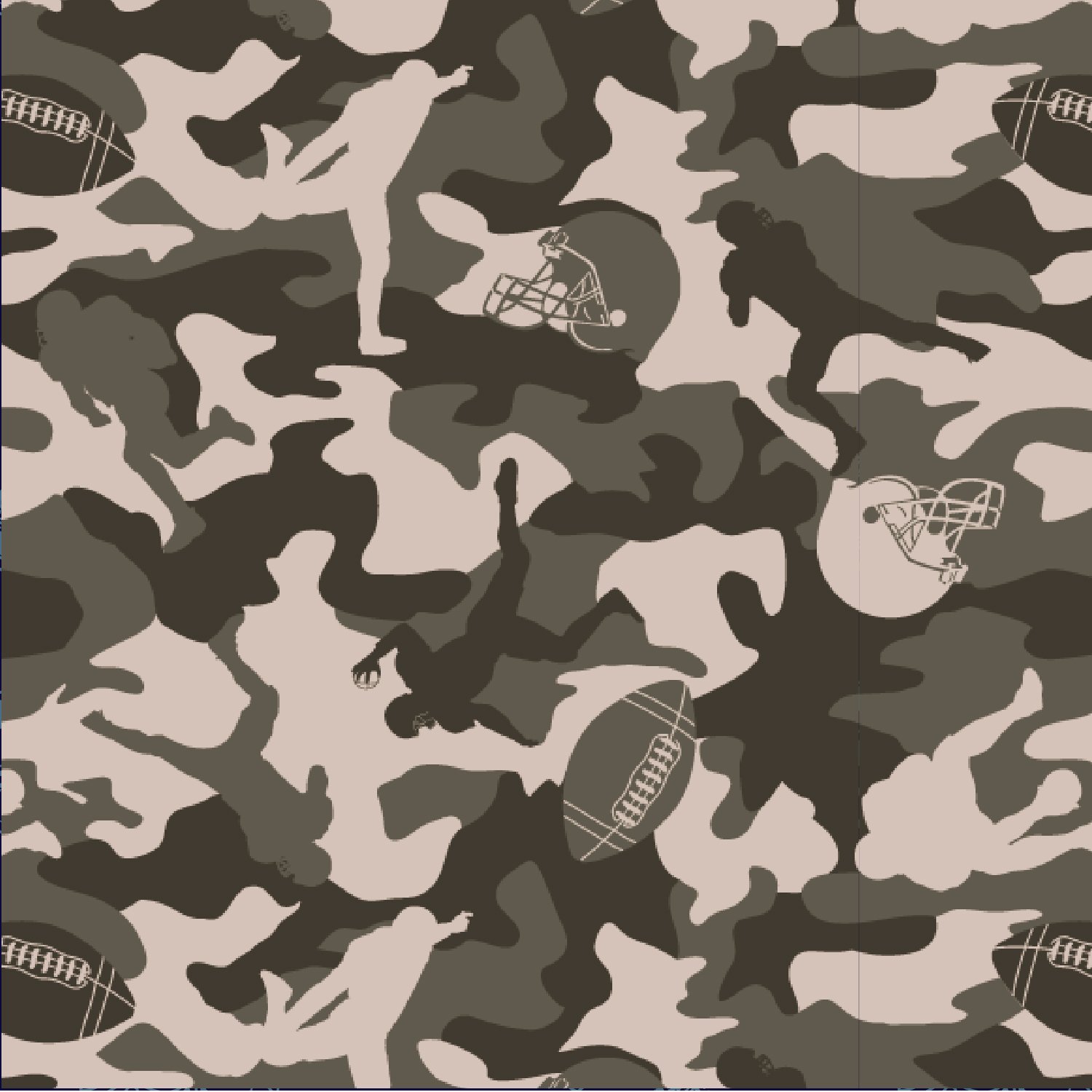 Can you spot the football players and icons in this camo?