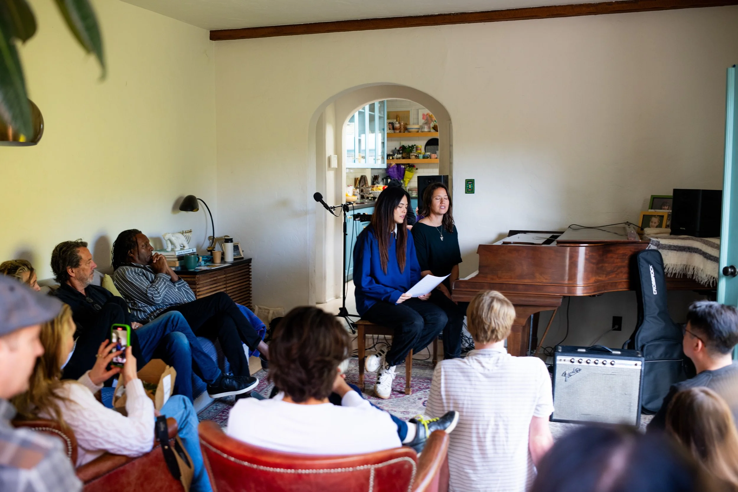 Sarah M Silverman, Priscilla Ahn