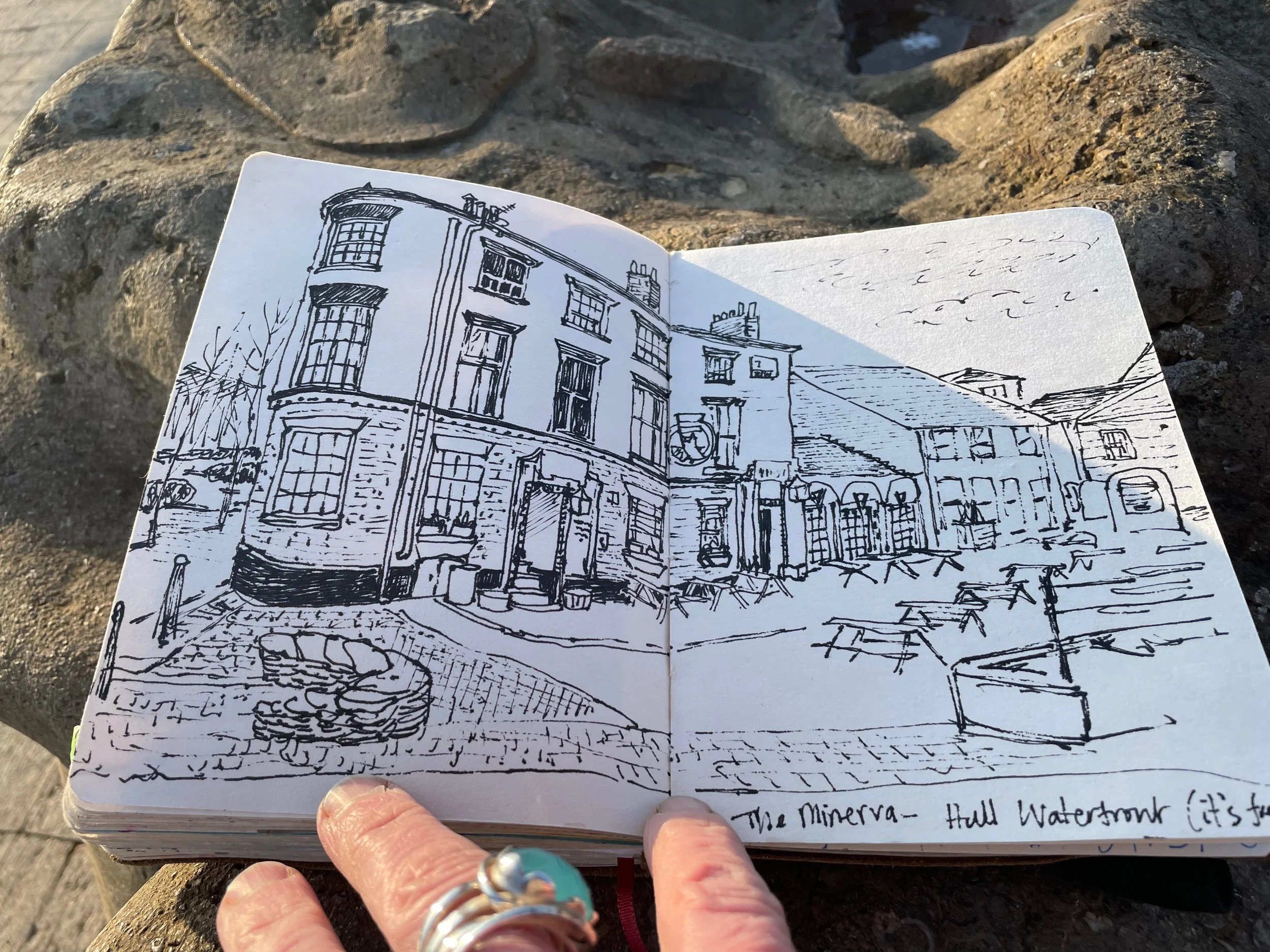 The Minerva pub, Hull Waterfront. 