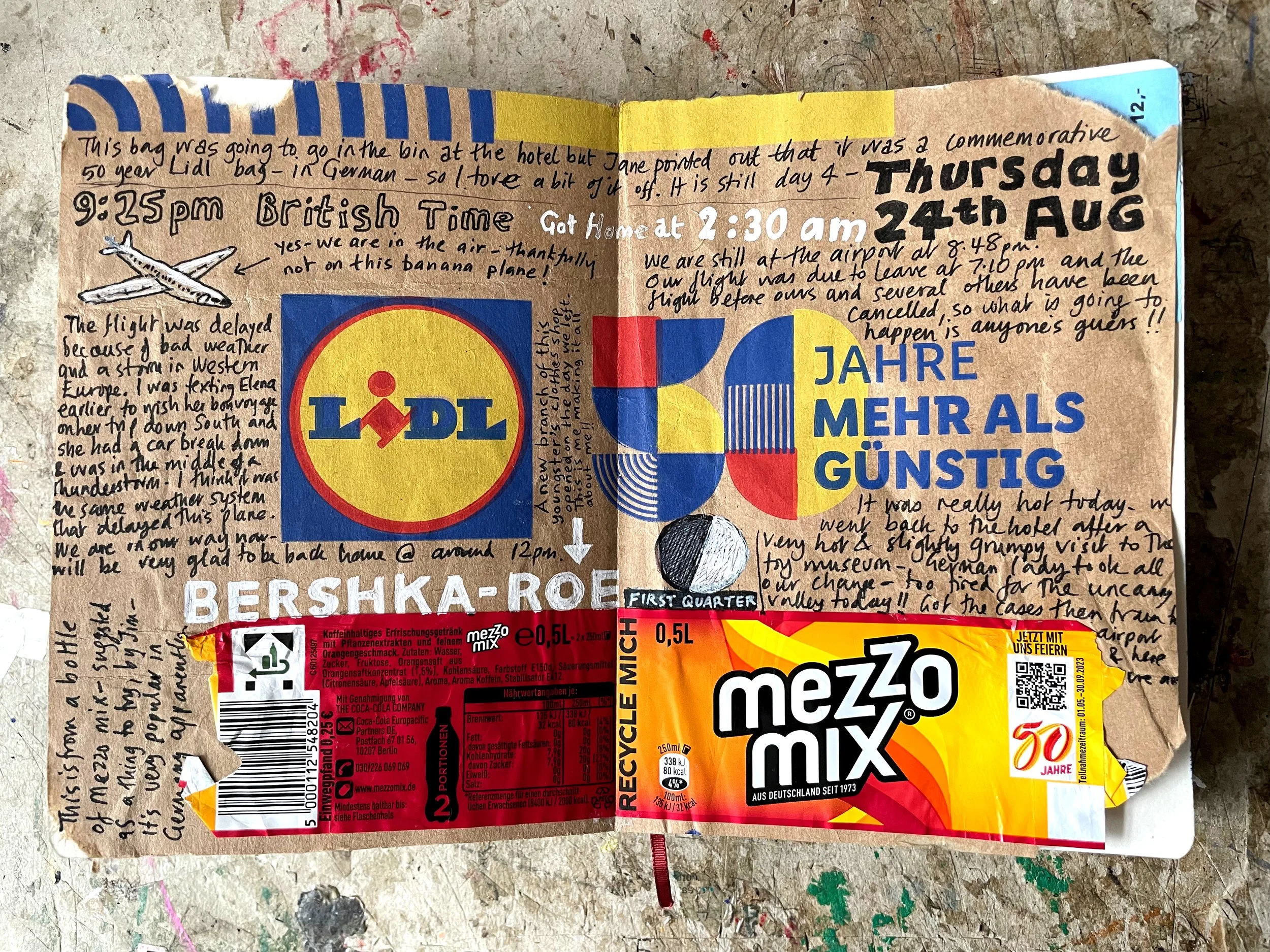 MUNICH: Collage of the final day.