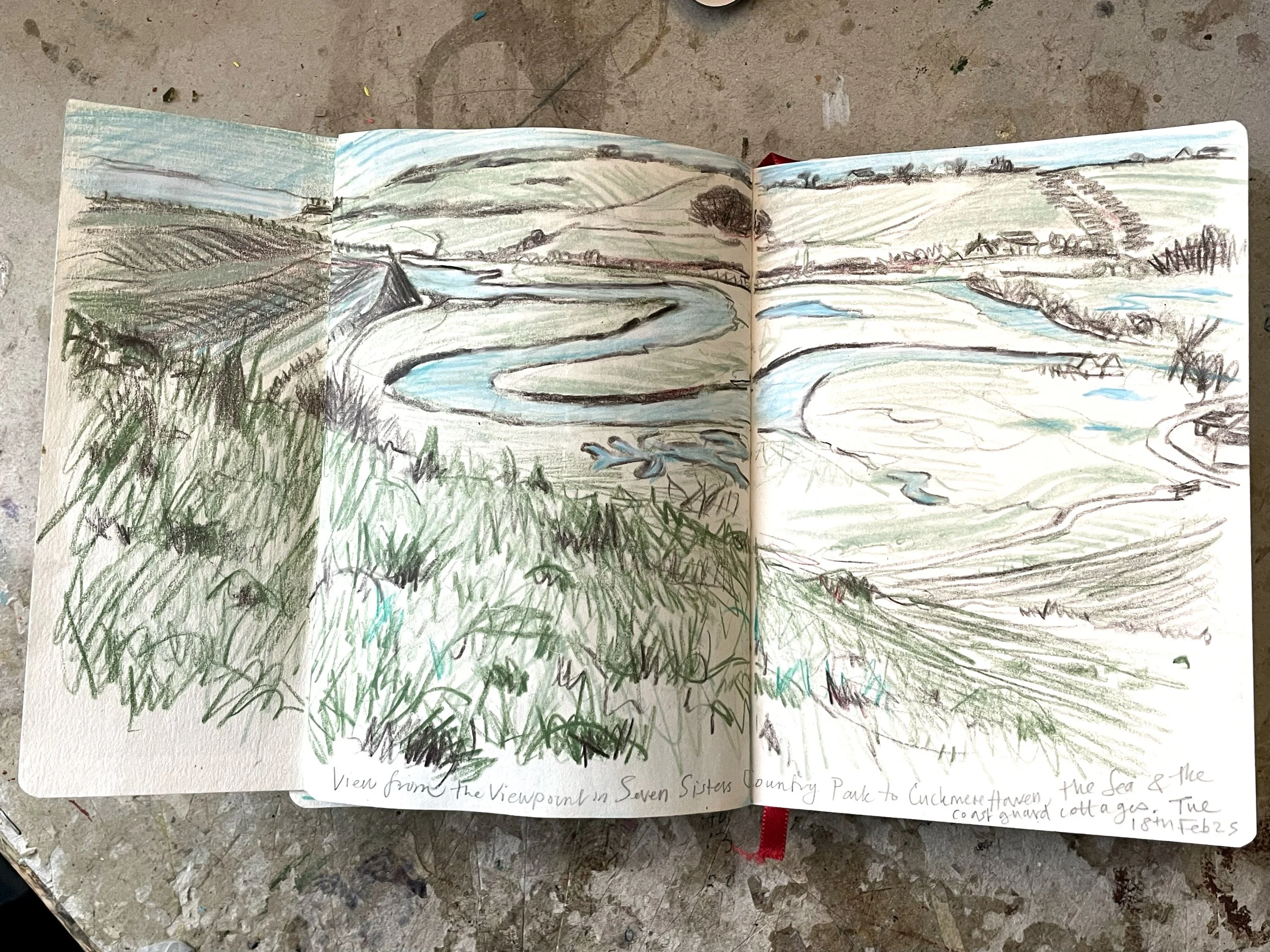 Cuckmere River, East Susses