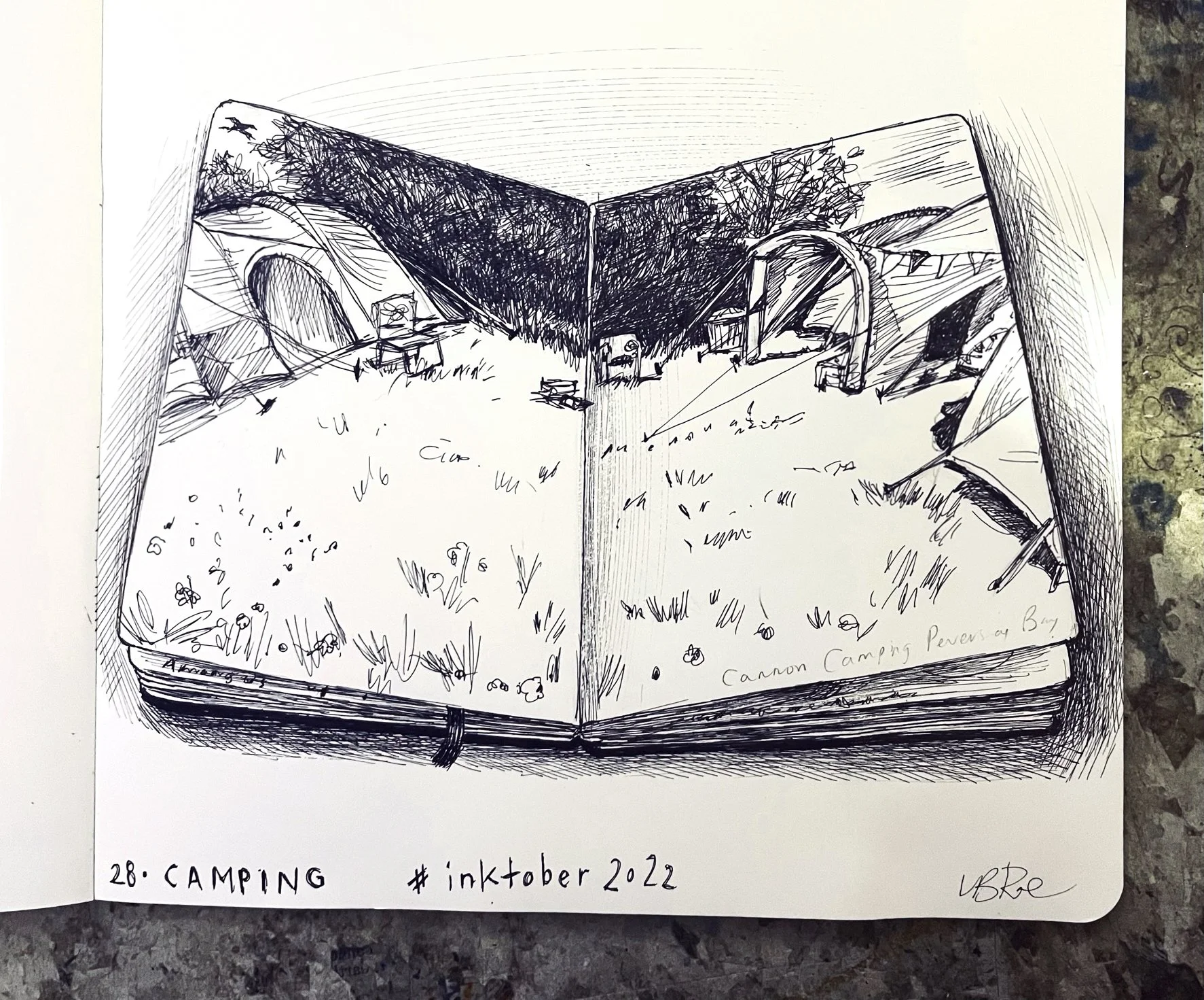 DAY 28: CAMPING
