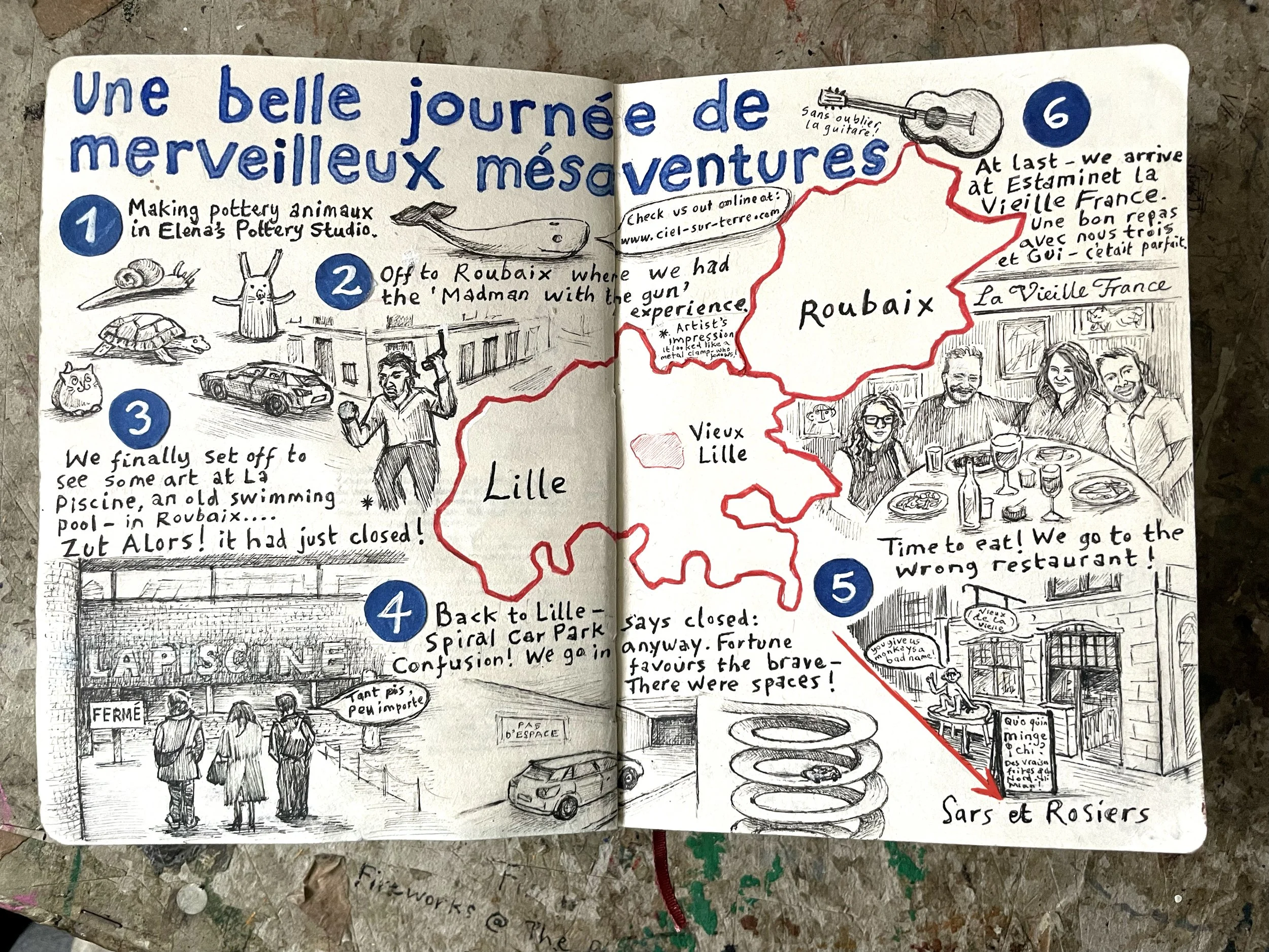 LILLE: AUGUST 2023
This page shows the events of a day spent with friends.