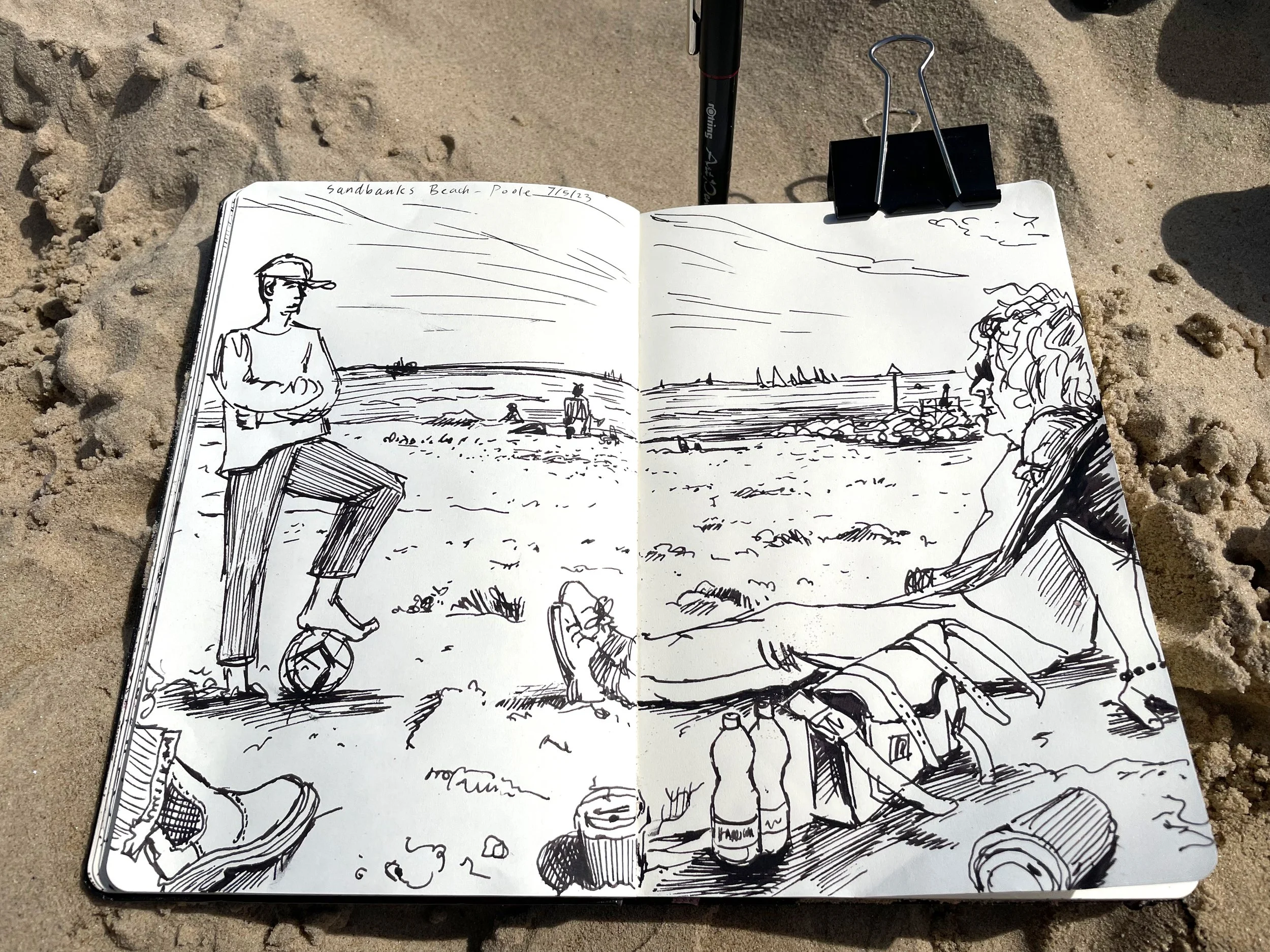 Sandbanks Beach, May 2023