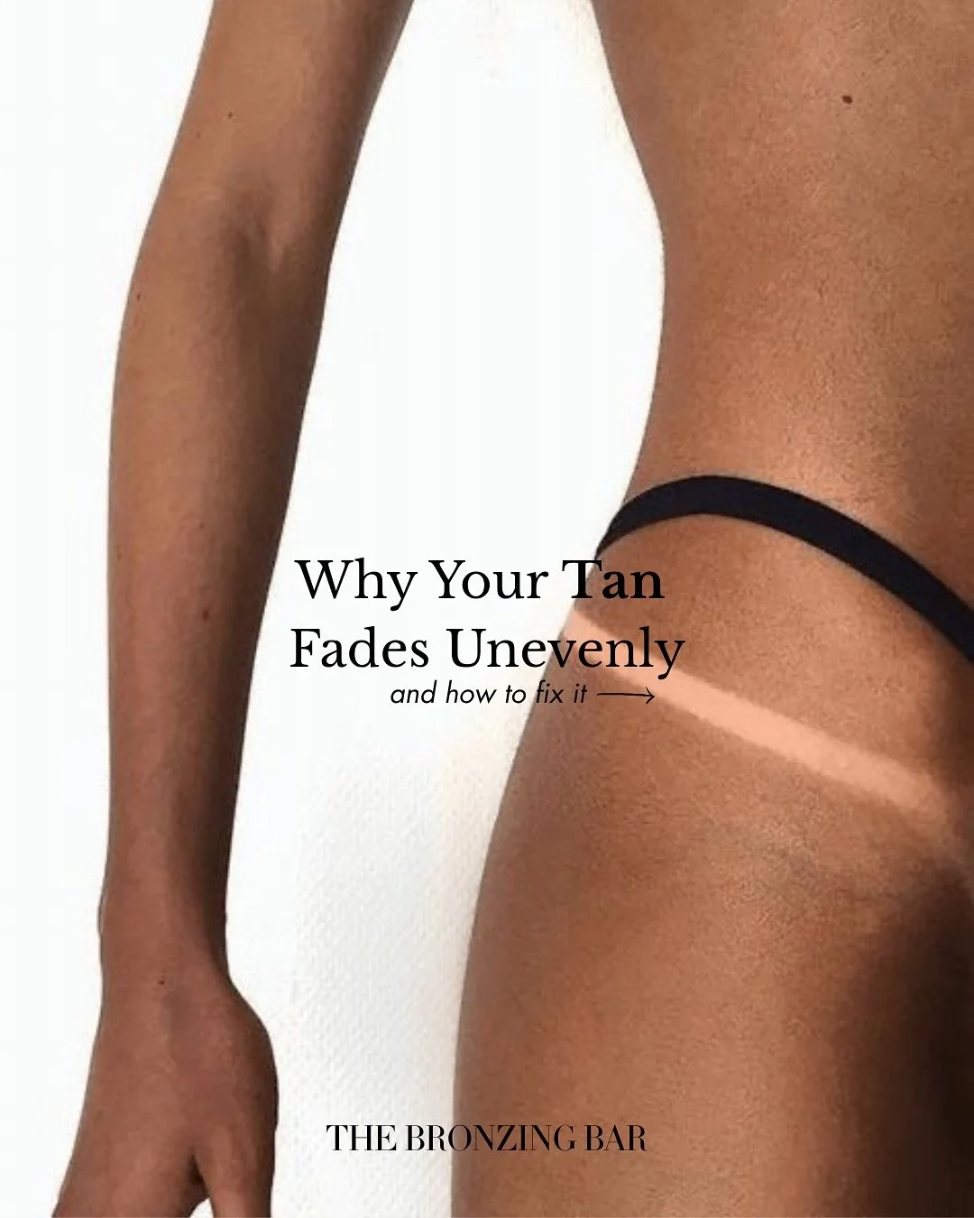 Uneven tan? Not on our watch.
Here&rsquo;s why your glow might be fading too fast and how to fix it:
💧 Stay hydrated daily
🚿 Cool, gentle showers only
🧴 Moisturize after your showers, focus on elbows, ankles, &amp; knees
Save this for your next ap