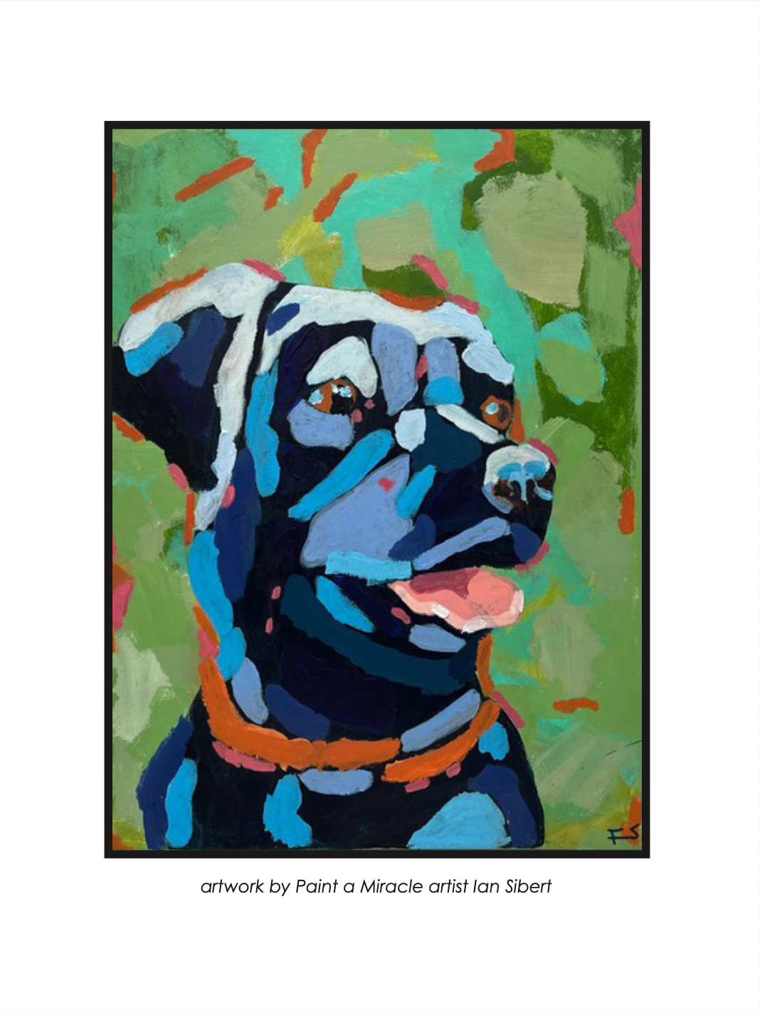 Black Lab Dog Blank Notecards 5 Pack (#238)