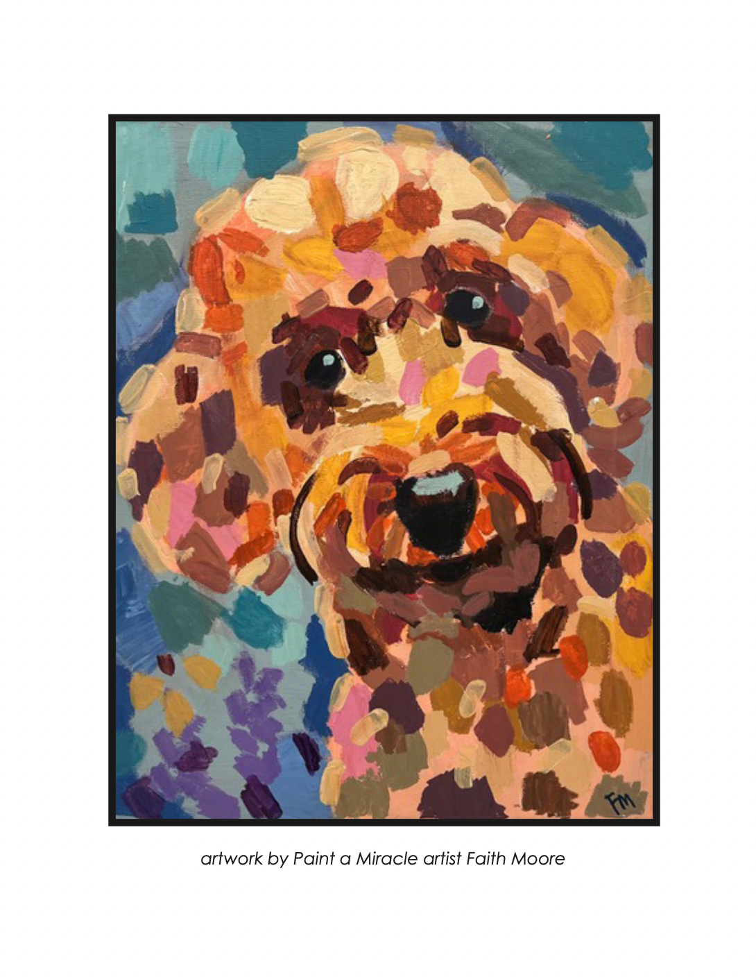 Doodle Dog Card Blank Notecards 5 pack (#237)