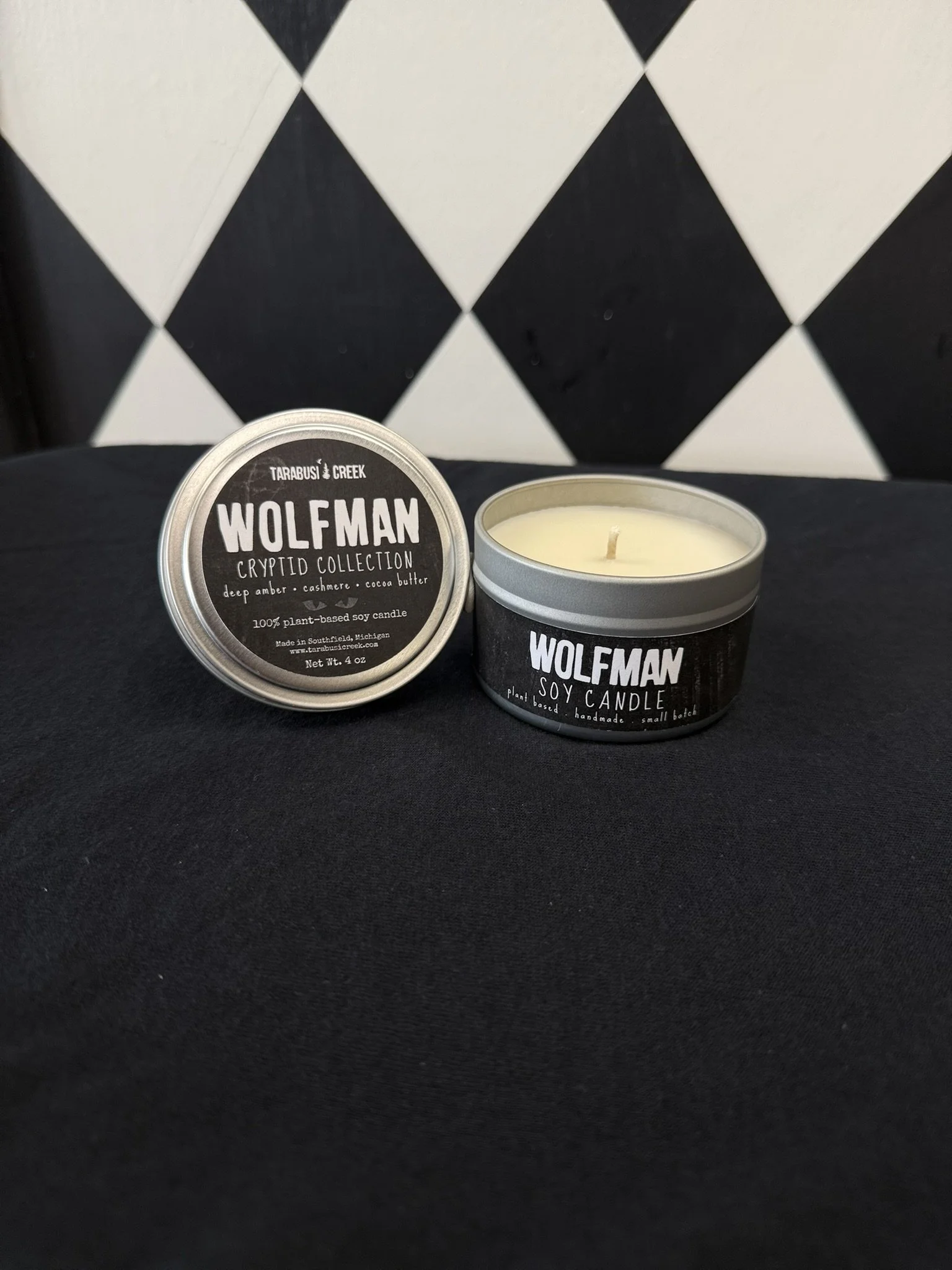Wolfman Soy Candle