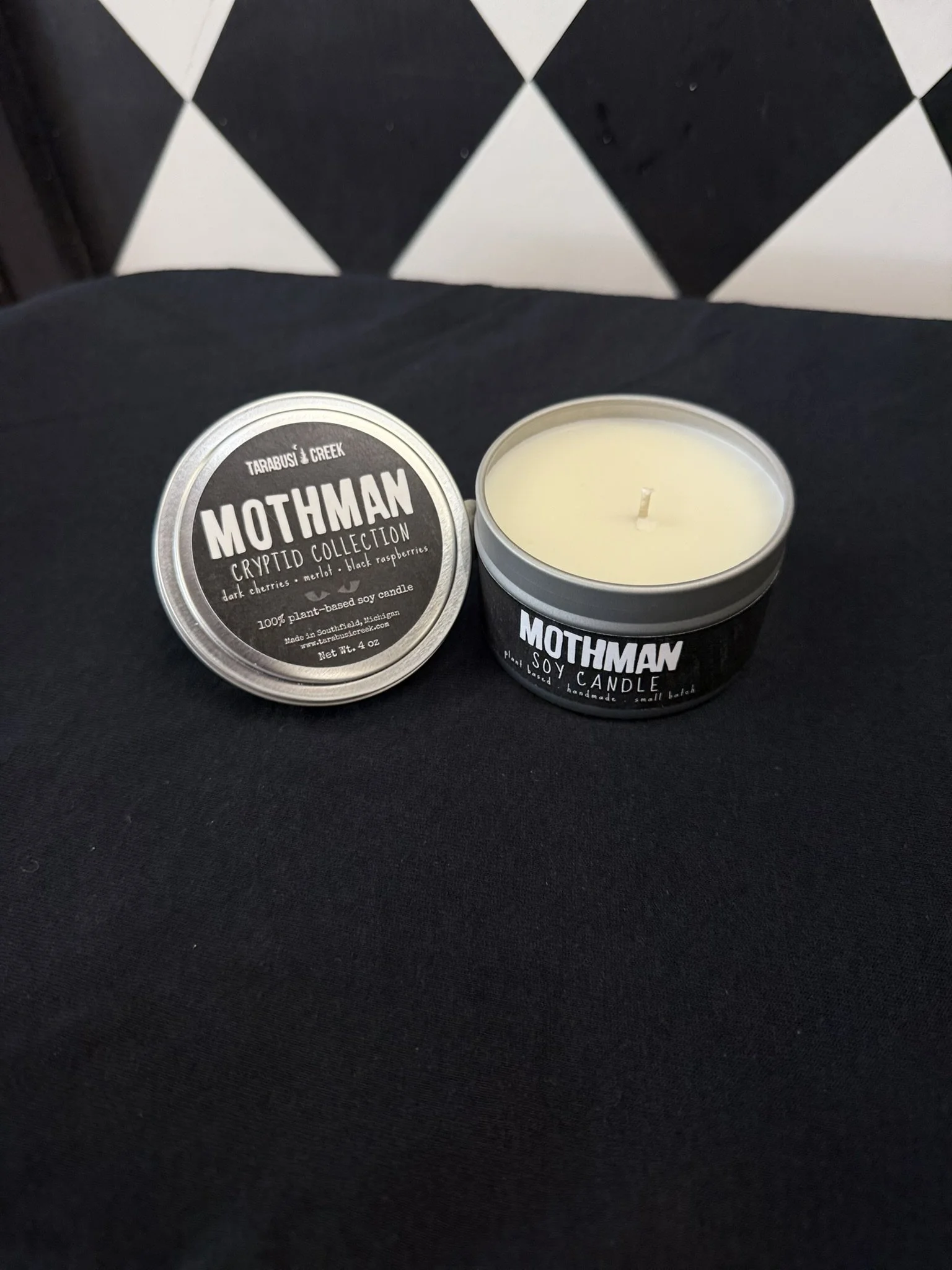 Mothman Soy Candle
