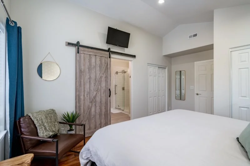 Master Bedroom, After—Bed View